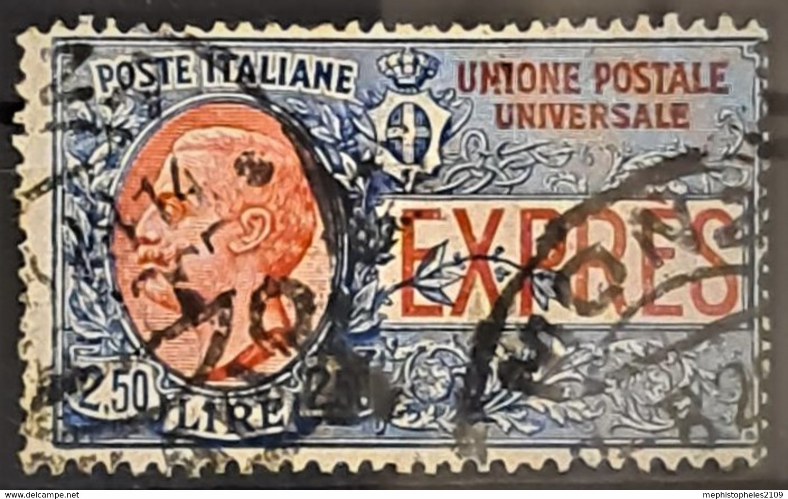 ITALY / ITALIA 1926 - Canceled - Sc# E8 - EXPRESS 2,50L - Express Mail