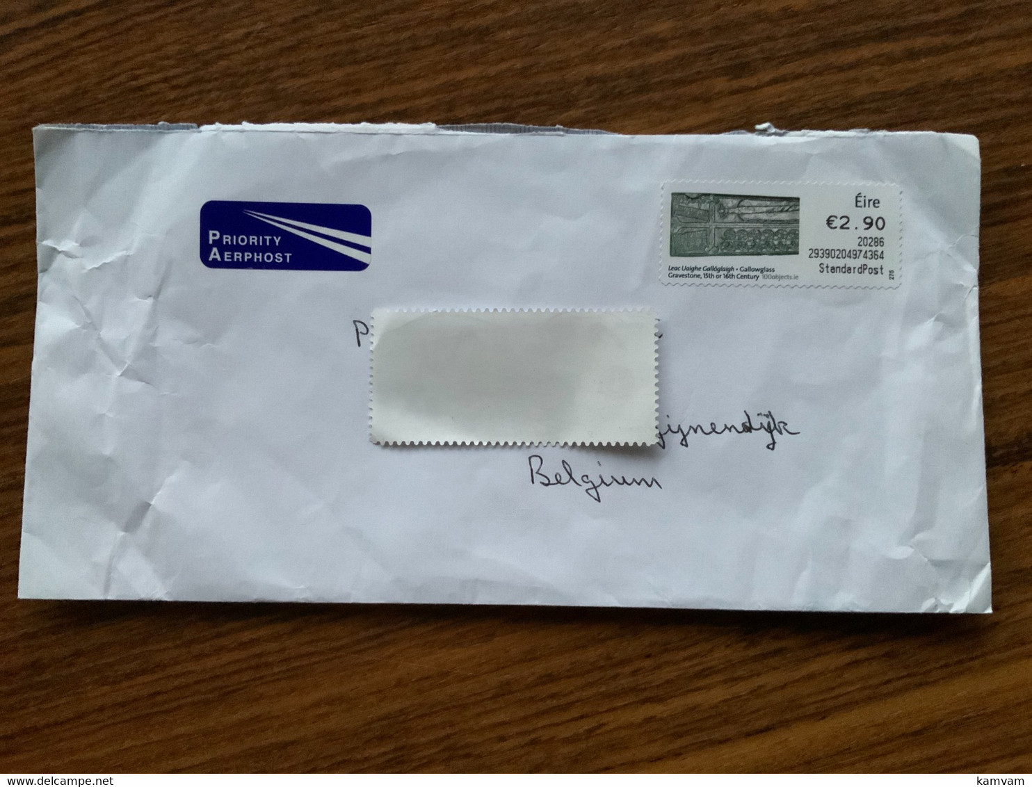 Cover Letter Ireland 2020  Yv TD125 Atm Stamp € 2,90 - Lettres & Documents