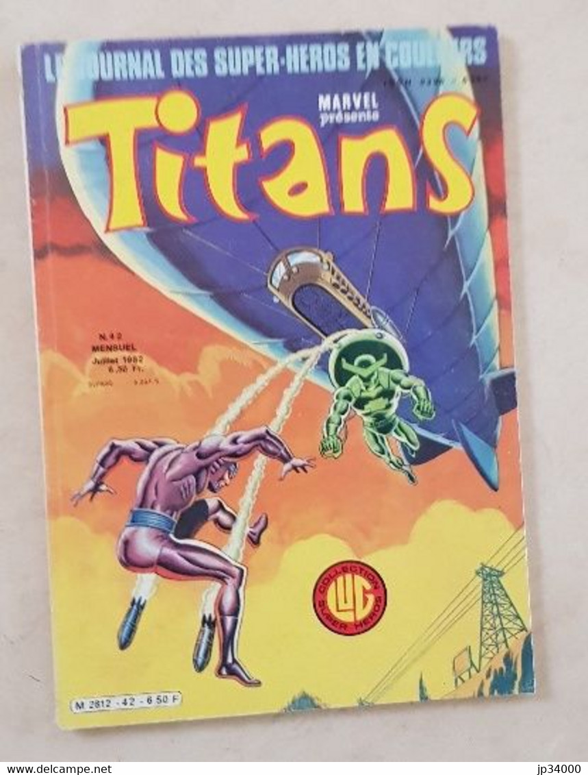 TITANS Lot de 8 Numéros tous différents : N°25+26+30+33+35+40+41+42 Editions LUG