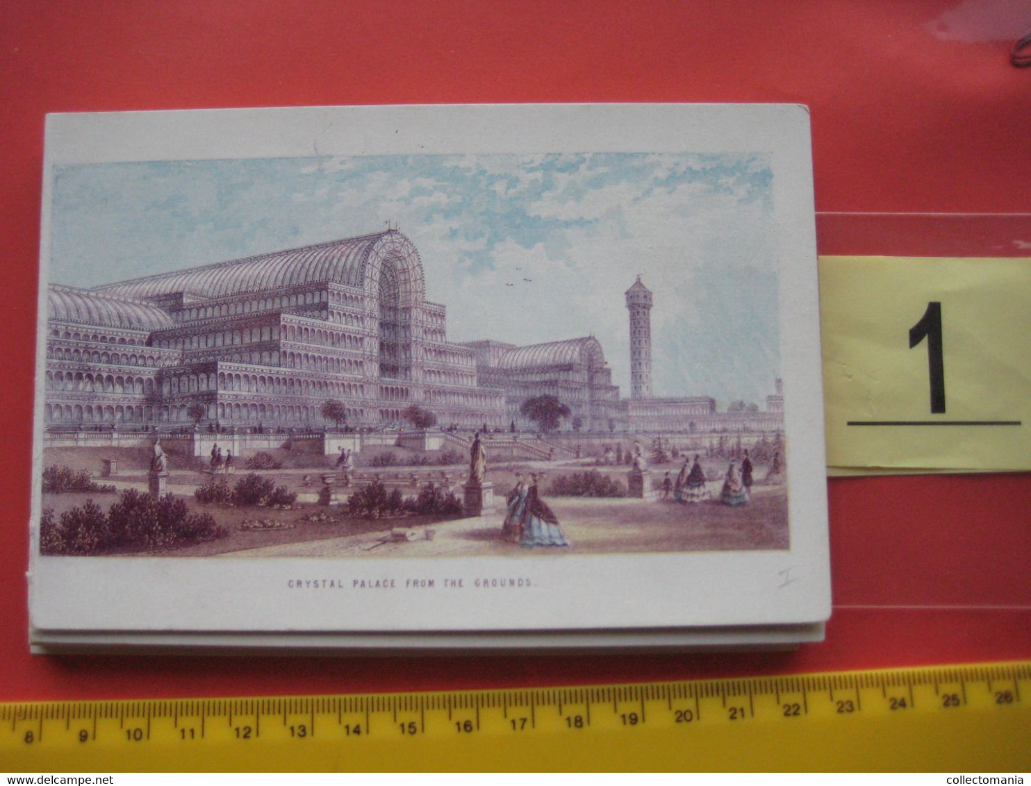 30 Cards Serie - Fine Quality Litho Prints (no Postcards).  Het Wereldberoemde  Chrystal Palace London Anno 1867 - Lithographien