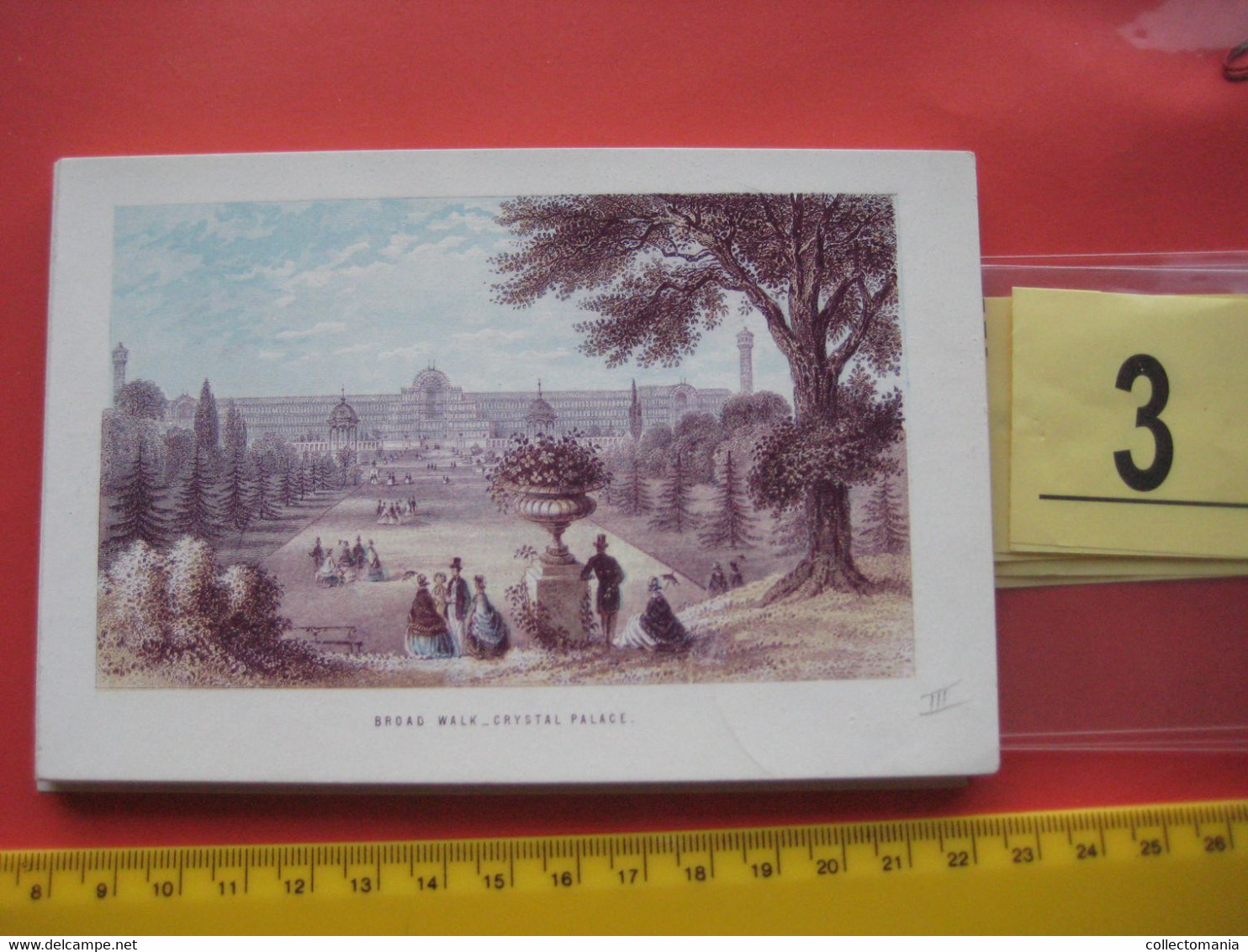 30 Cards Serie - Fine Quality Litho Prints (no Postcards).  Het Wereldberoemde  Chrystal Palace London Anno 1867 - Lithografieën