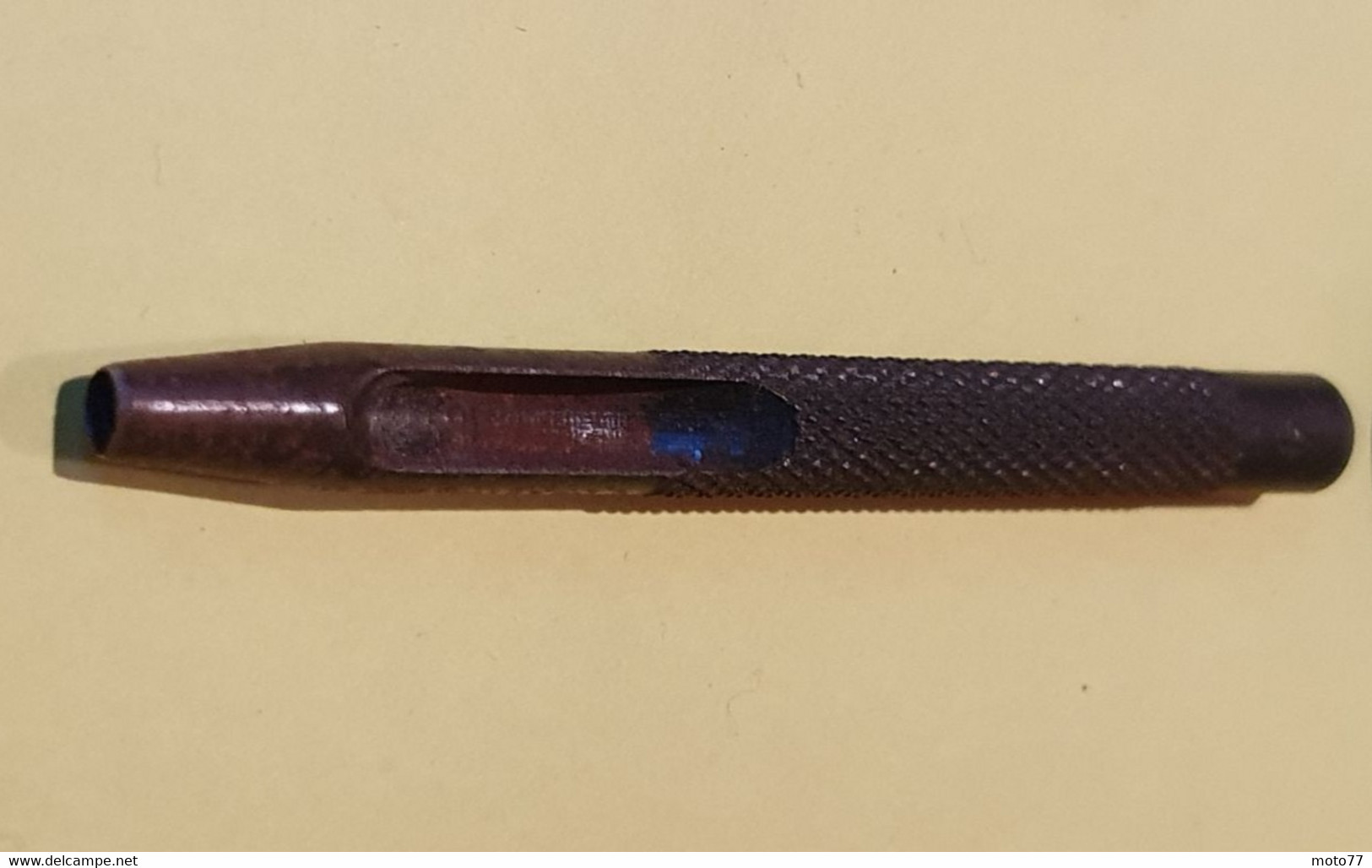 OUTIL D'imprimerie - Pigiste Imprimeur - 5 éléments En Acier : Ciseaux, Emporte Pièce , 3 Clefs Allen / 06 - Outils Anciens