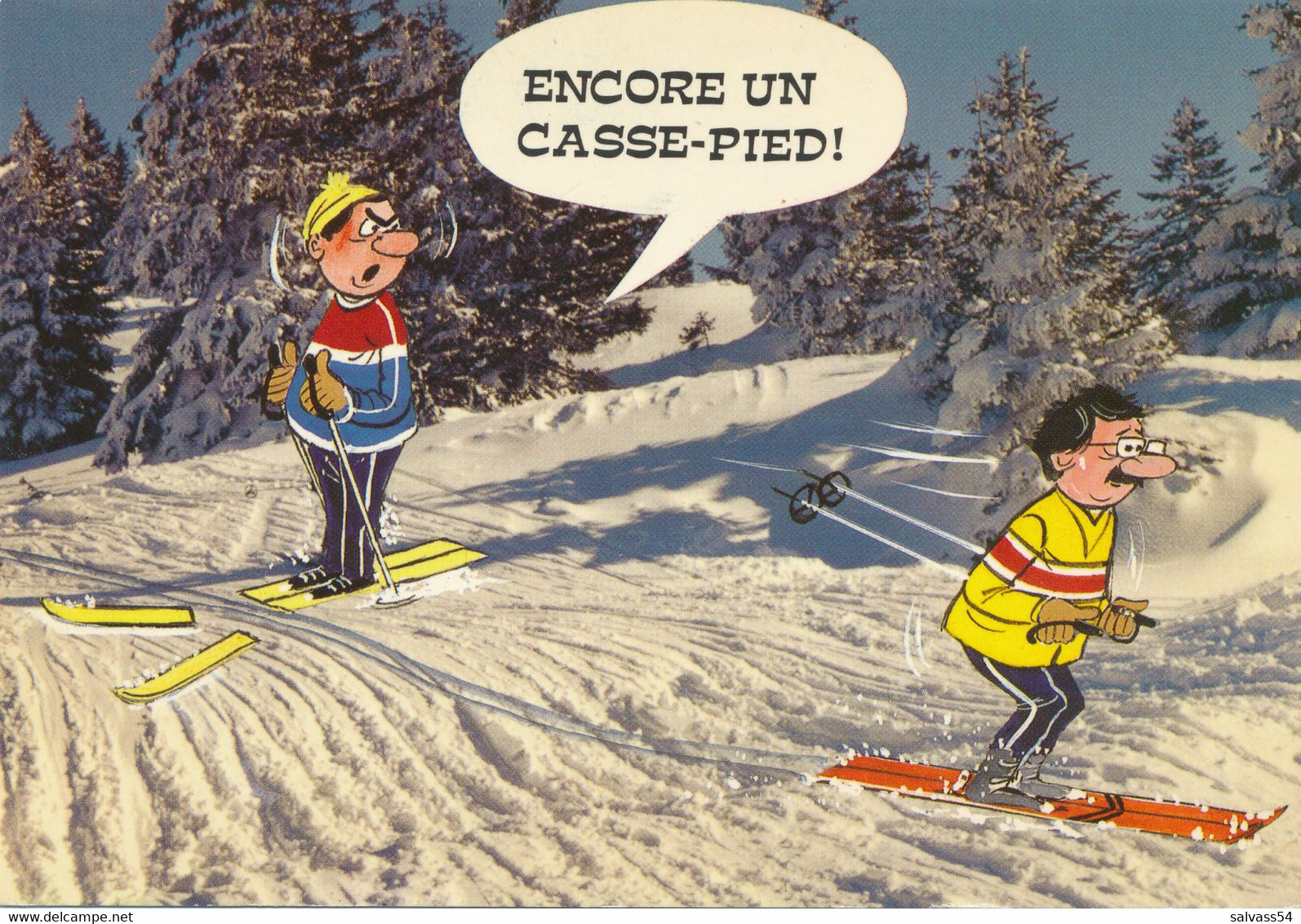 HUMOUR : SKI - Série Neige - "Encore Un Casse-Pied !" - Humour