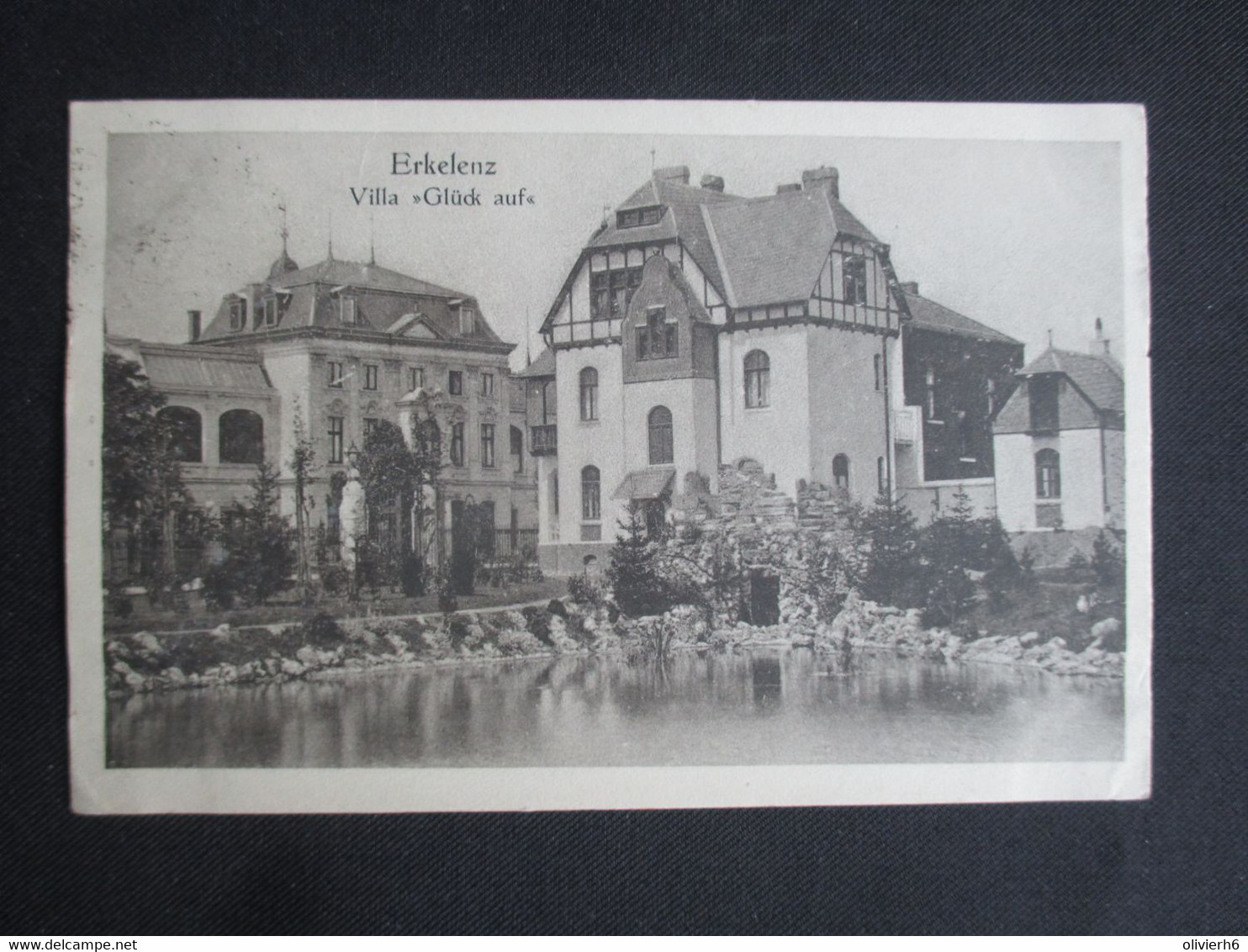 CPA ALLEMAGNE DEUTSCHLAND (V2029) ERKELENZ (2 Vues) Villa "Glück Auf" 1920 - Erkelenz
