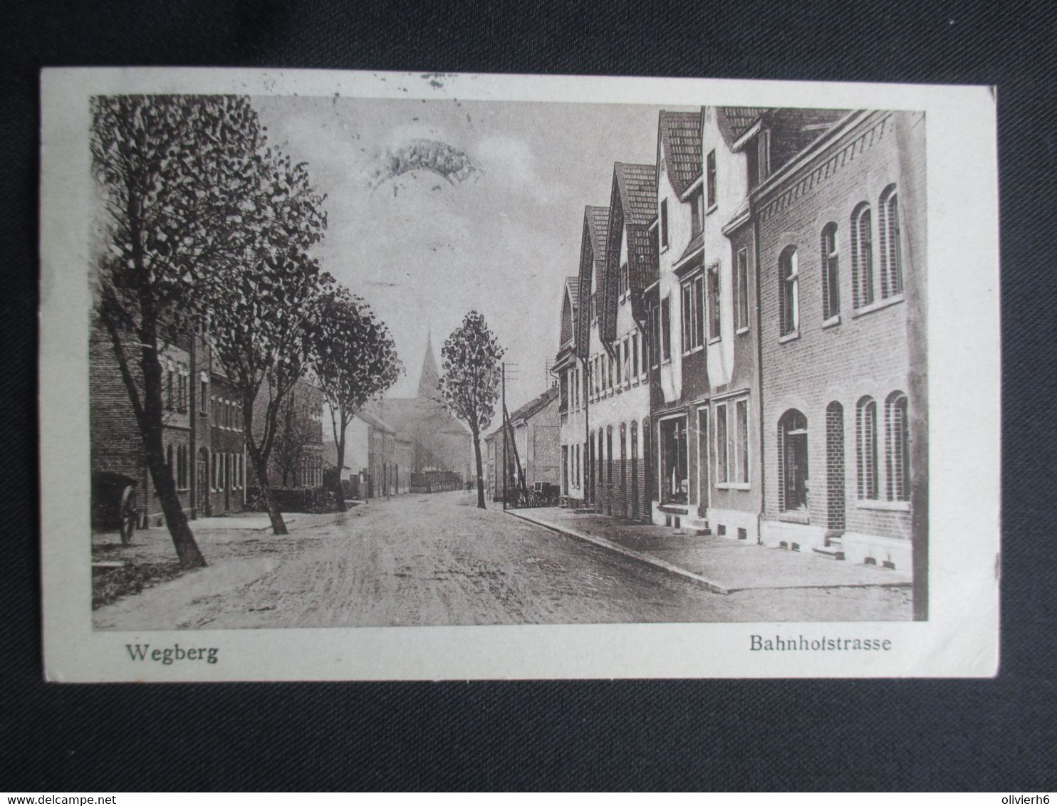 CPA ALLEMAGNE DEUTSCHLAND (V2029) WEGBERG (2 Vues) Bahnhofstrasse 1920 - Wegberg