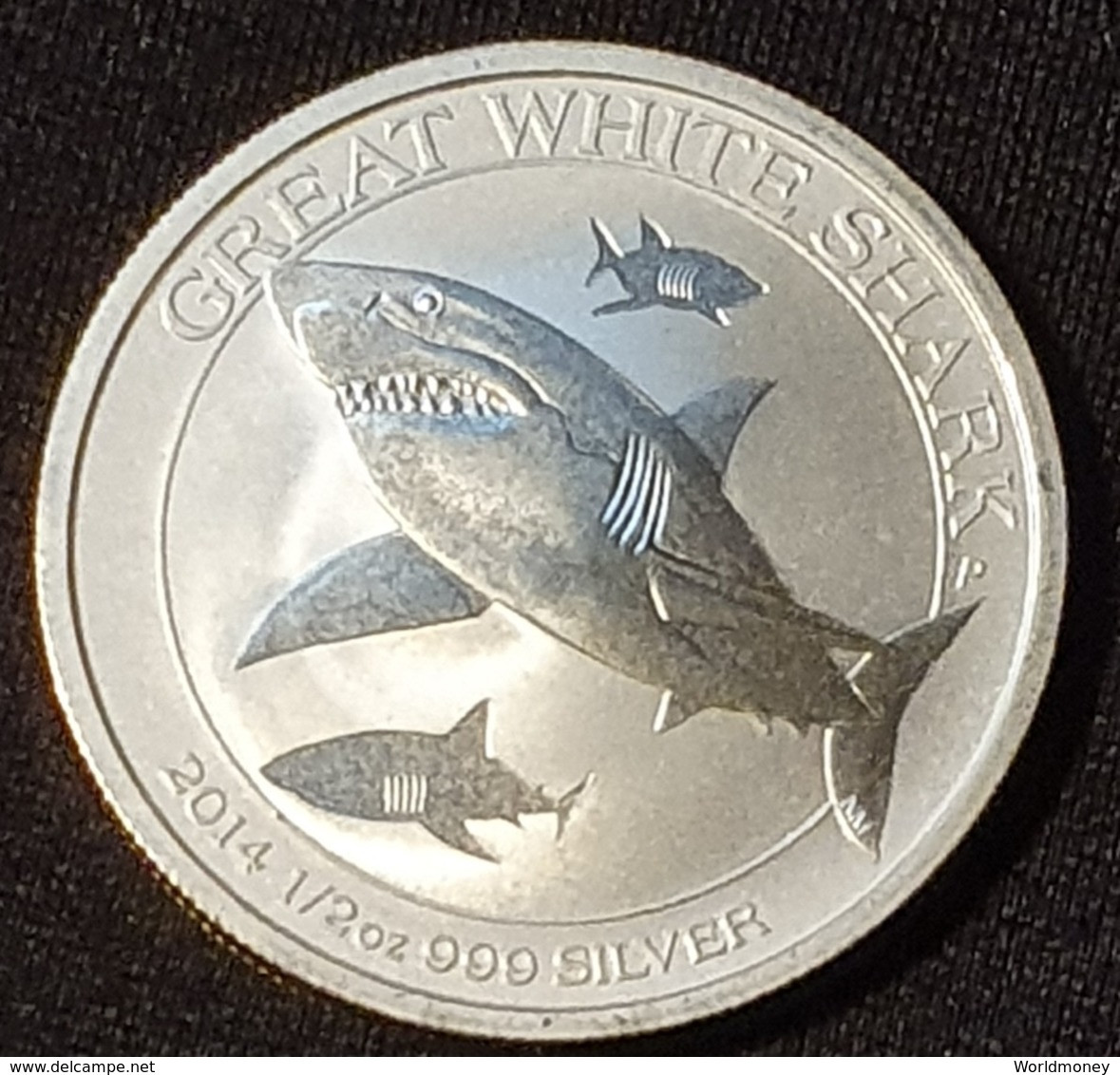 Australië 50 Cents 2014 (Great White Shark) - Sammlungen
