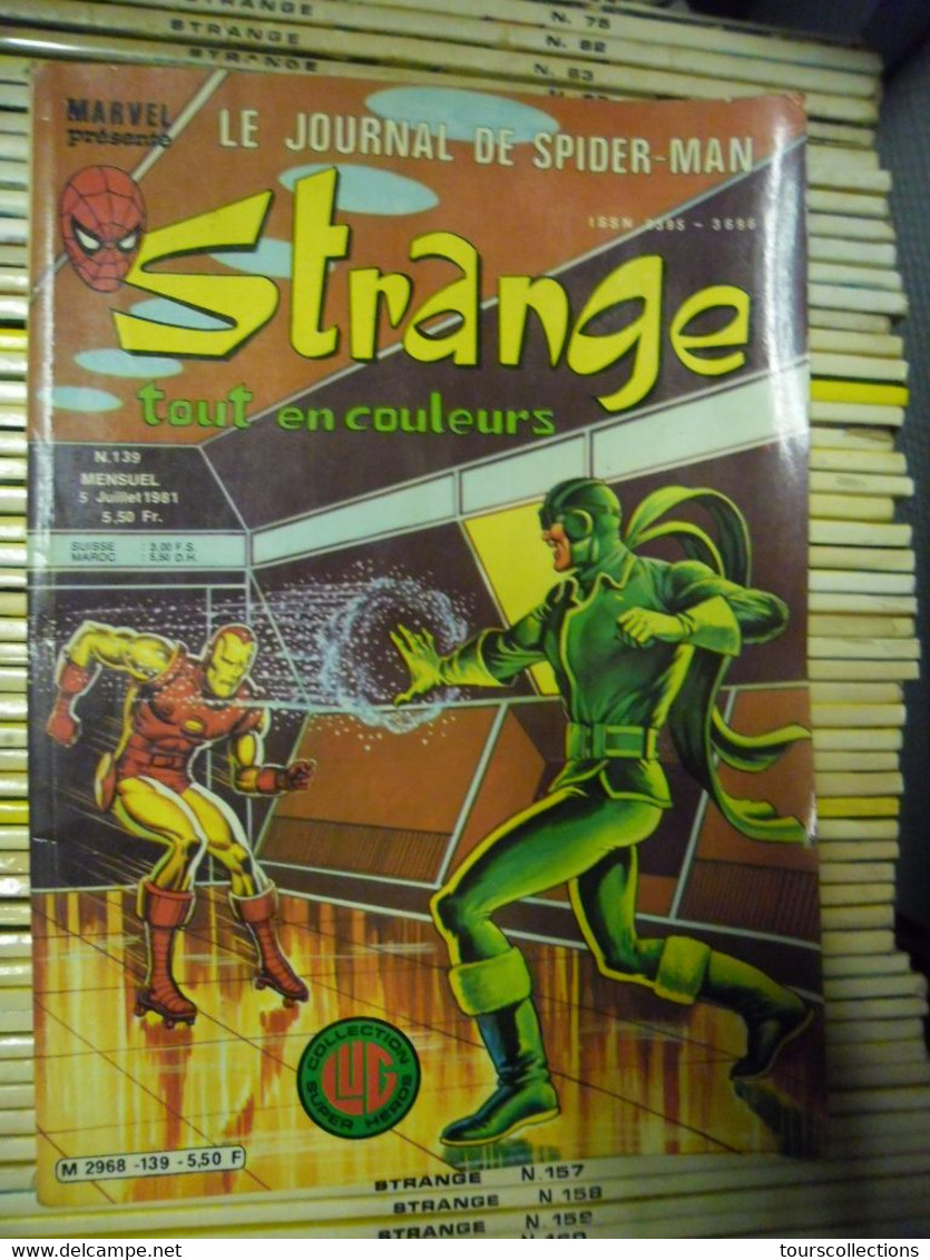 Le Journal De Spider-Man Strange N° 139 Juillet 1981 Collection LUG Super Héros Marvel - Strange