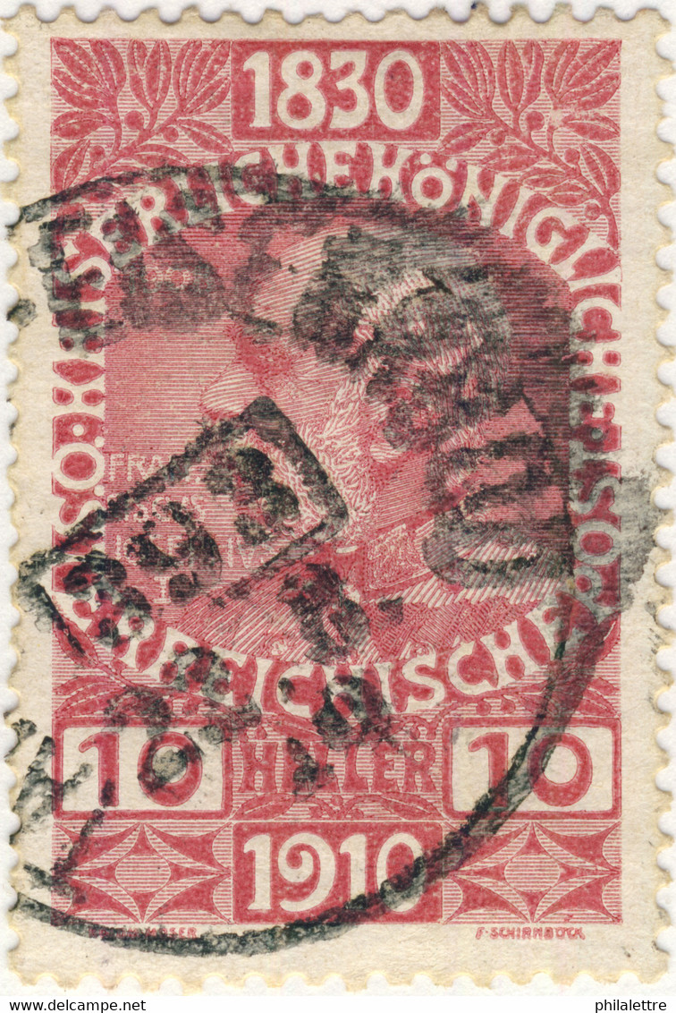AUTRICHE / ÖSTERREICH / CZECH - TANNWALD-EISENBROD Nr.393 Bahnpoststempel Mi.166 - Oblitérés