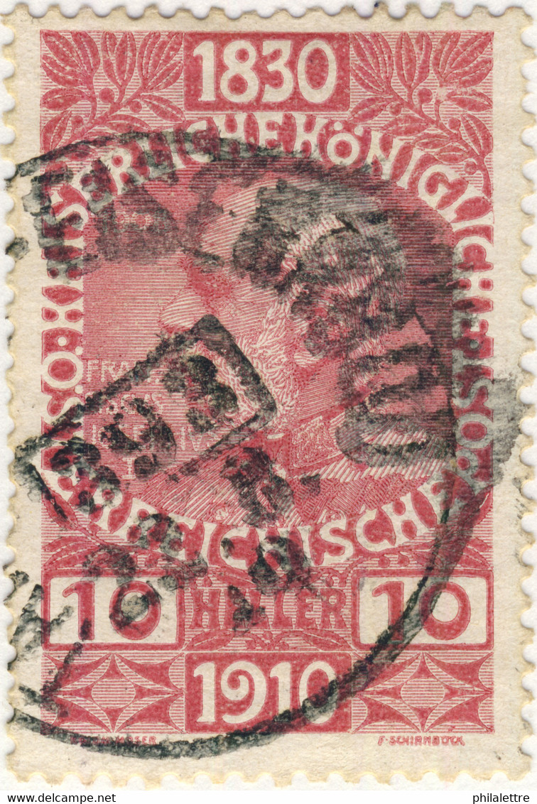 AUTRICHE / ÖSTERREICH / CZECH - TANNWALD-EISENBROD Nr.393 Bahnpoststempel Mi.166 - Gebraucht