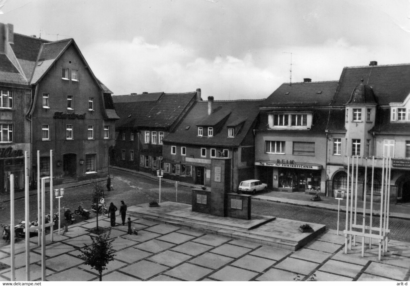 DC5295 - Ak Teuchern Kr. Hohenmölsen Markt - Teuchern