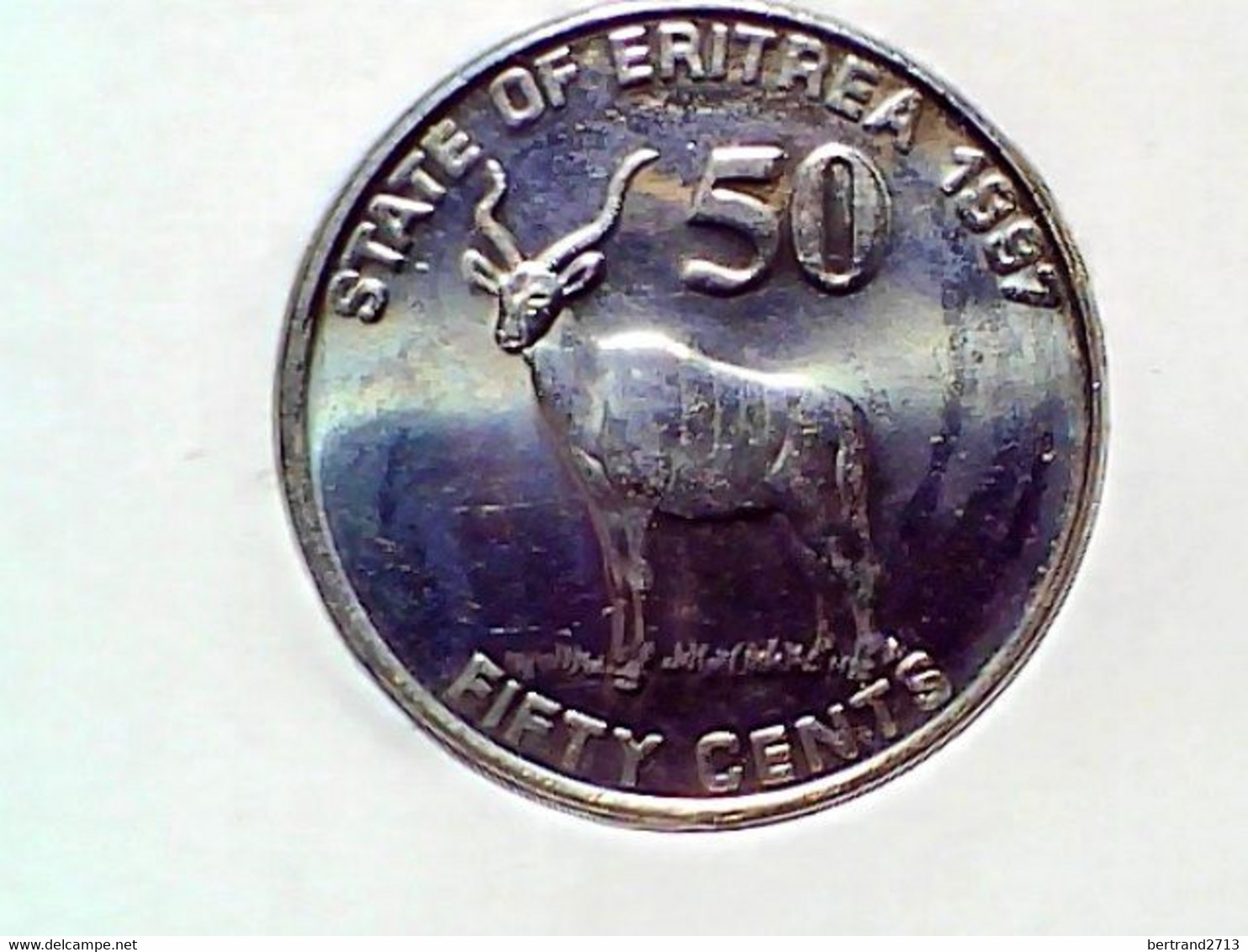 Eritrea 50 Cents 1997 KM 47 - Erythrée