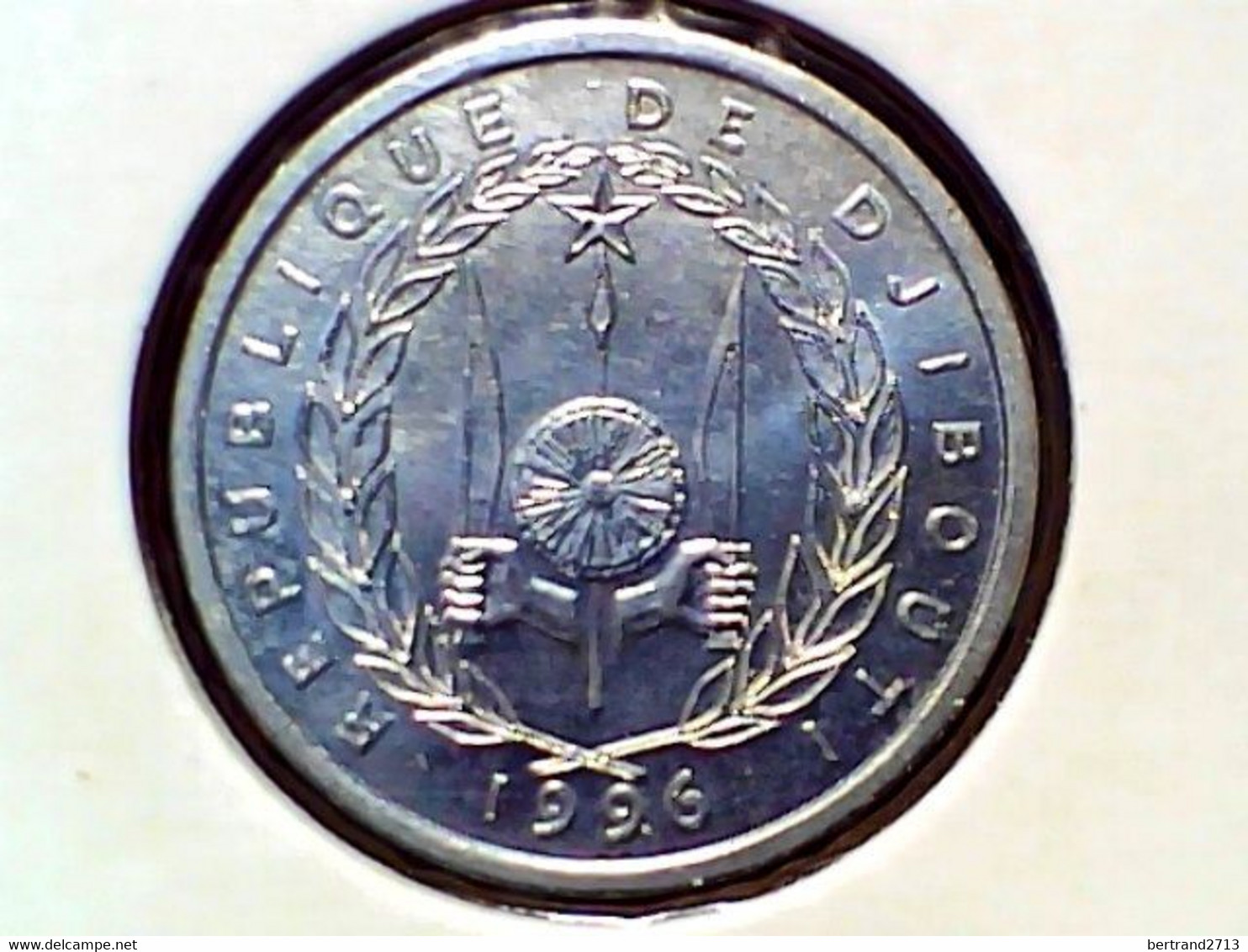 Djibouti 1 Franc 1996 KM 20 - Dschibuti