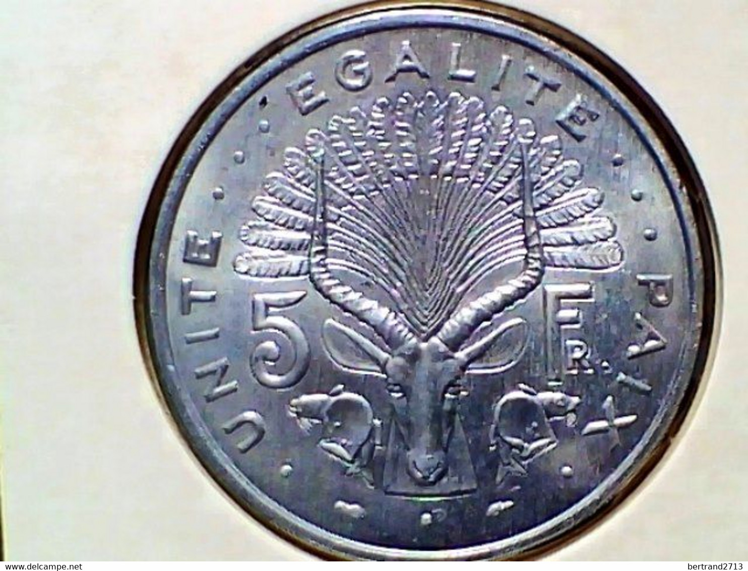 Djibouti 5 Francs 1991 KM 22 - Djibouti