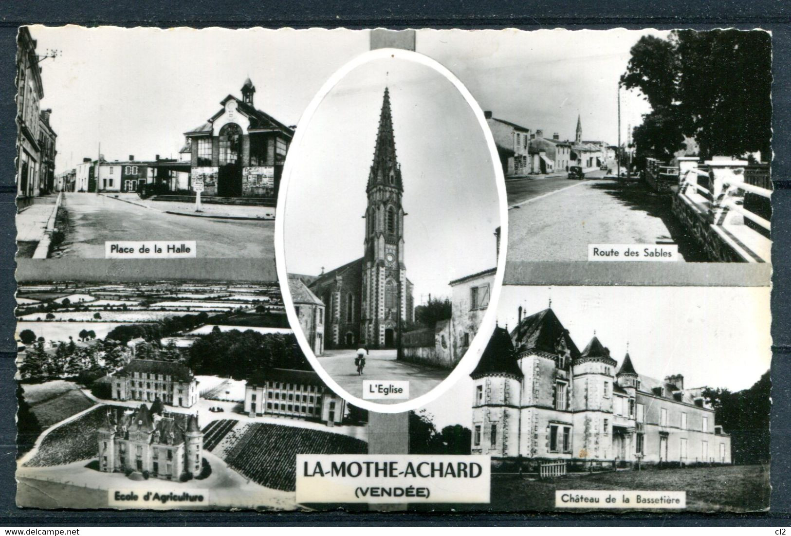 LA MOTHE ACHARD - (carte Multivues) - La Mothe Achard