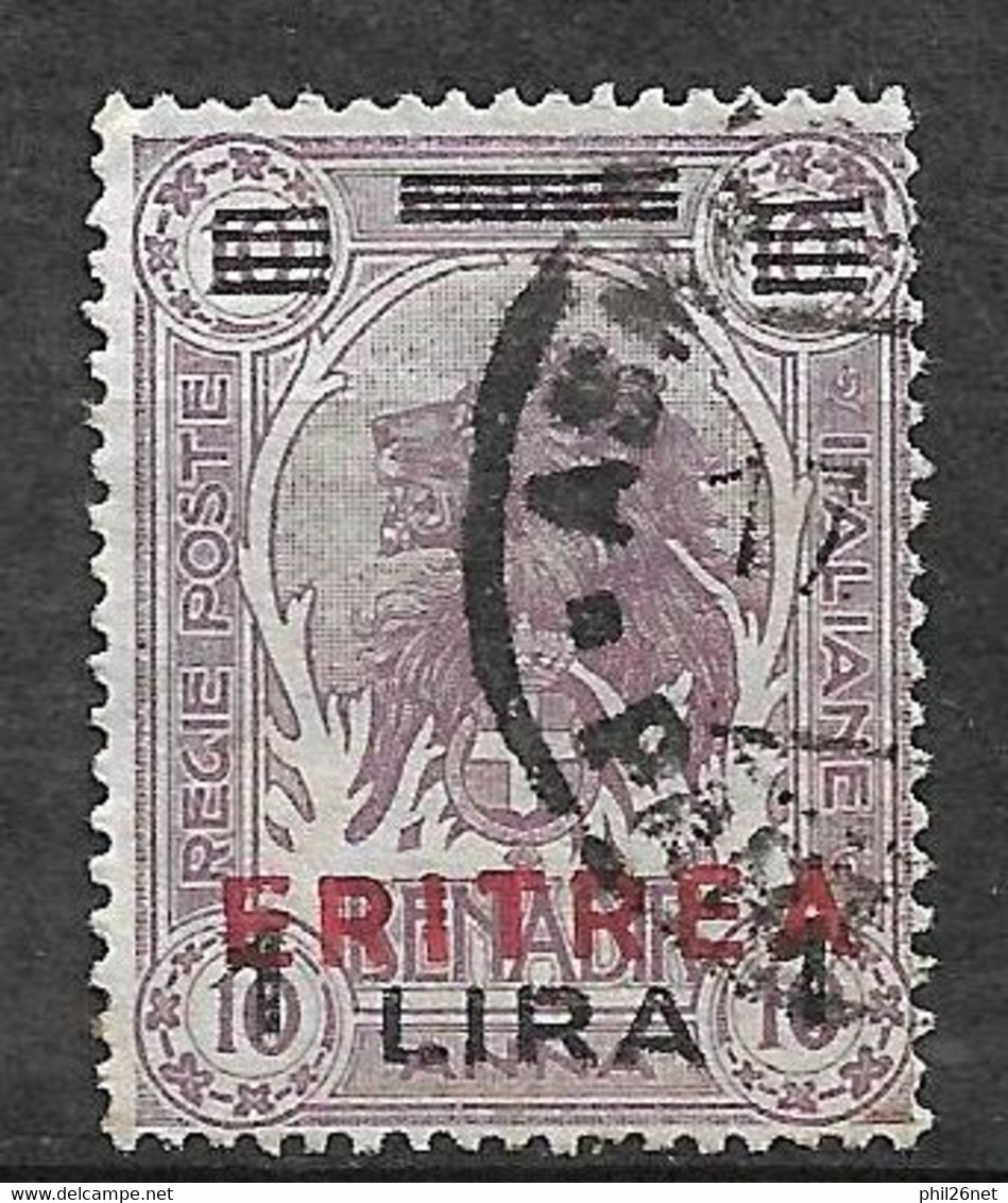 Erythrée Colonie Italienne  N° 60 Oblitéré B/TB        - Eritrea