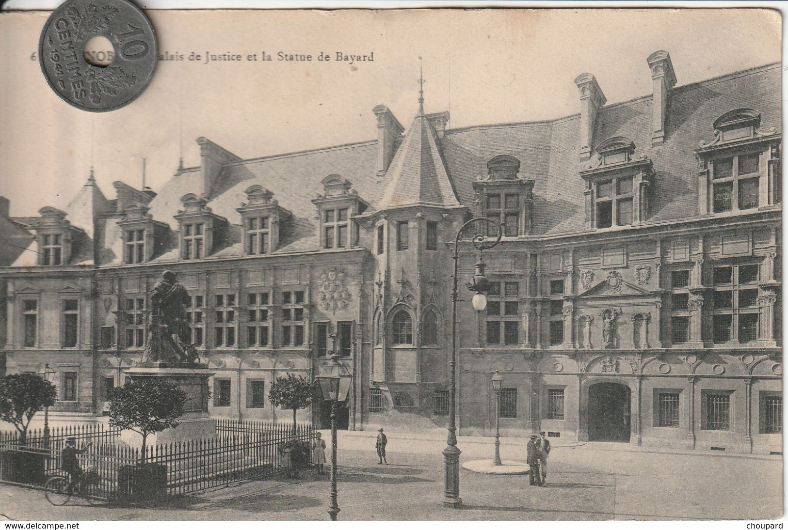 38 - Carte Postale Ancienne De  GRENOBLE   Palais De Justice - Grenoble