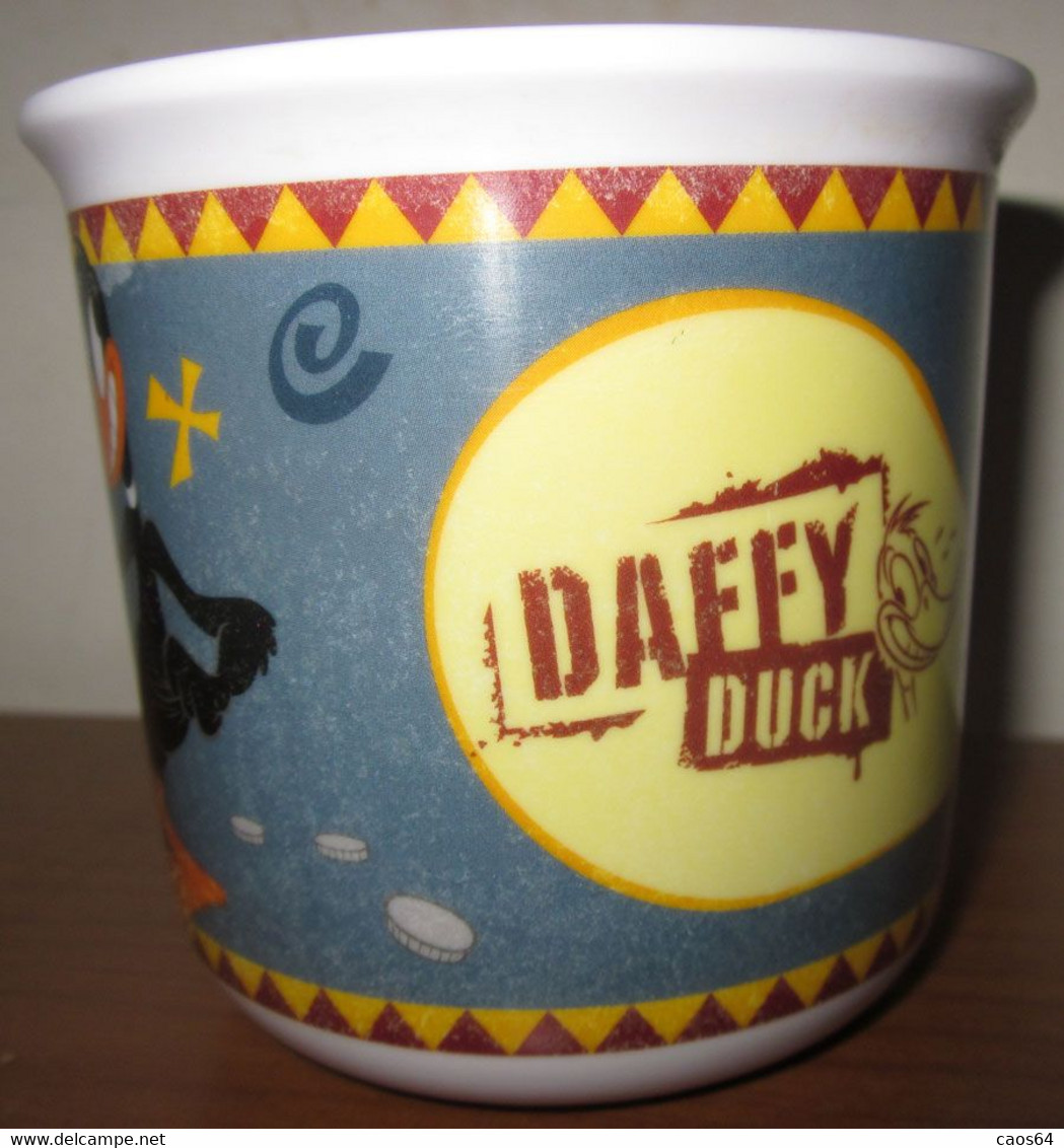 DAFFY DUCK WARNER BROS TAZZA PLASTIC VINTAGE GALBI - GALBANI - Cups