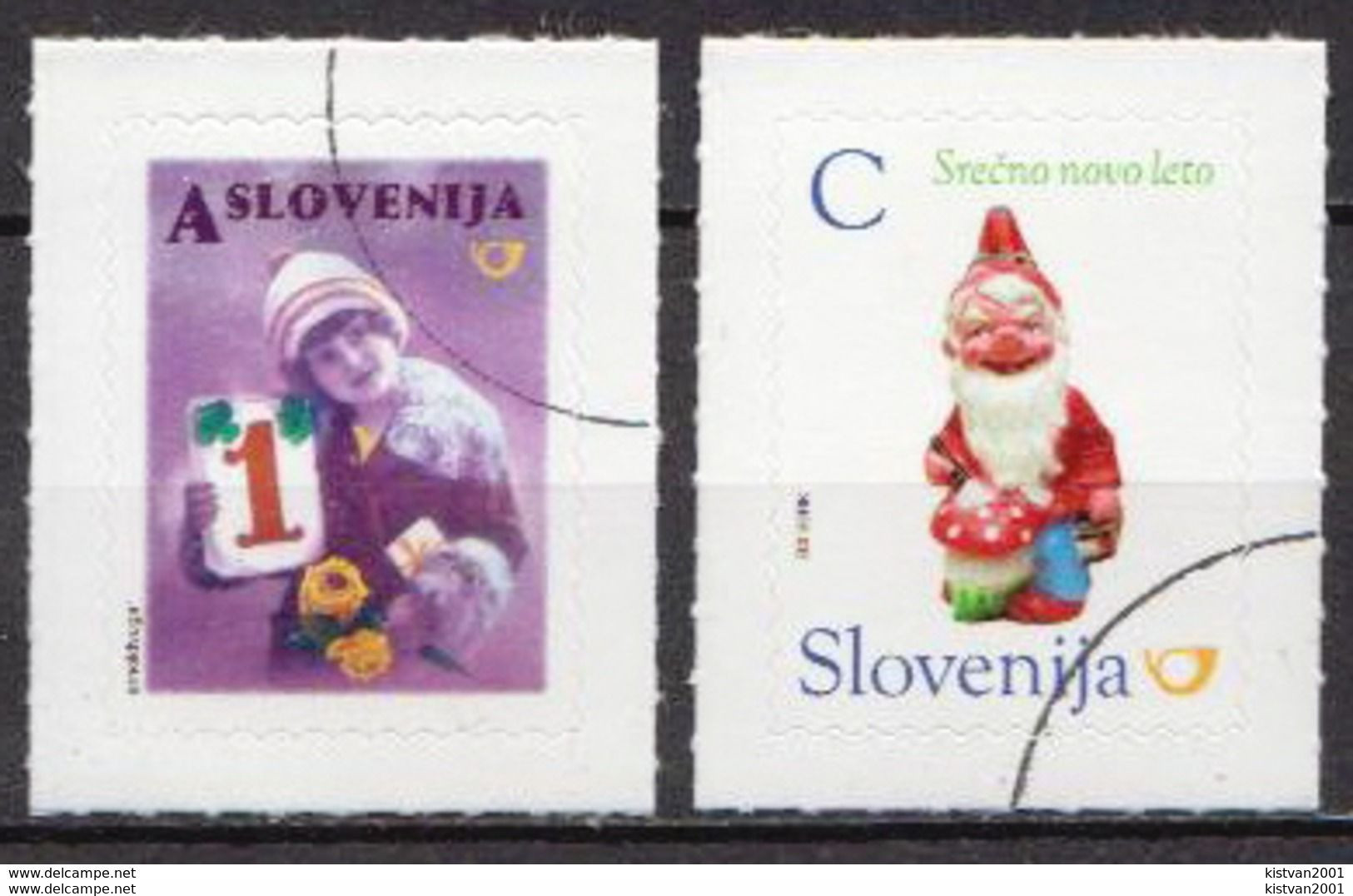 Slovenia Mint Postal Stationery Card With Vzorec / Specimen Overprint And 7 More Specimen Items - Slovenia