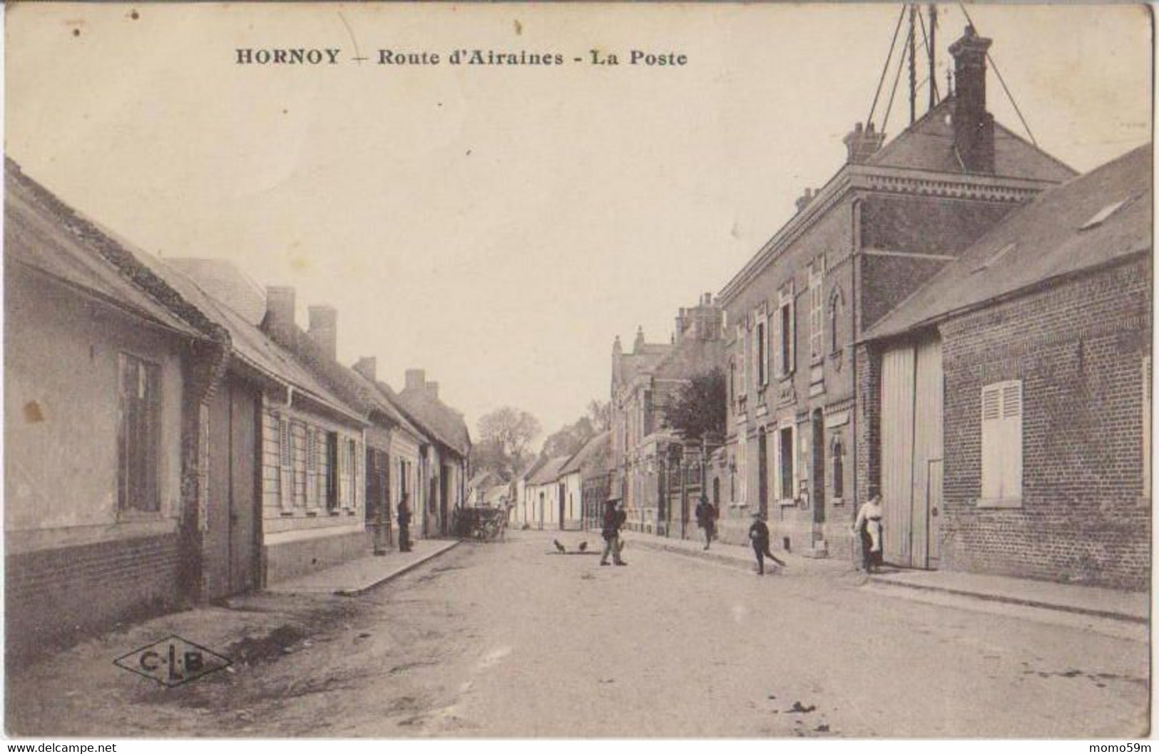 Route D'Airaines . La Poste - Hornoy Le Bourg