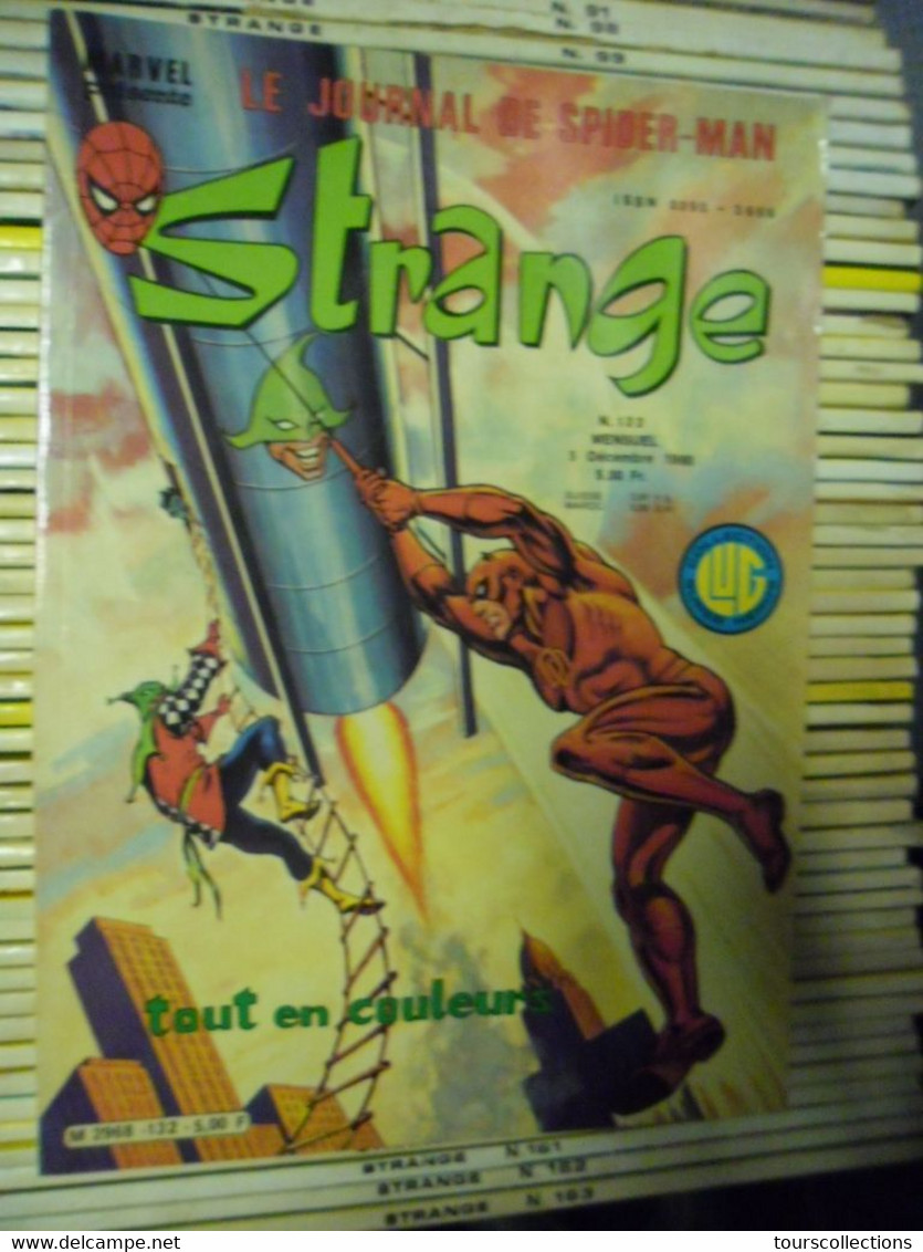 Le Journal De Spider-Man Strange N° 132 Décembre 1980 Collection LUG Super Héros Marvel - Strange