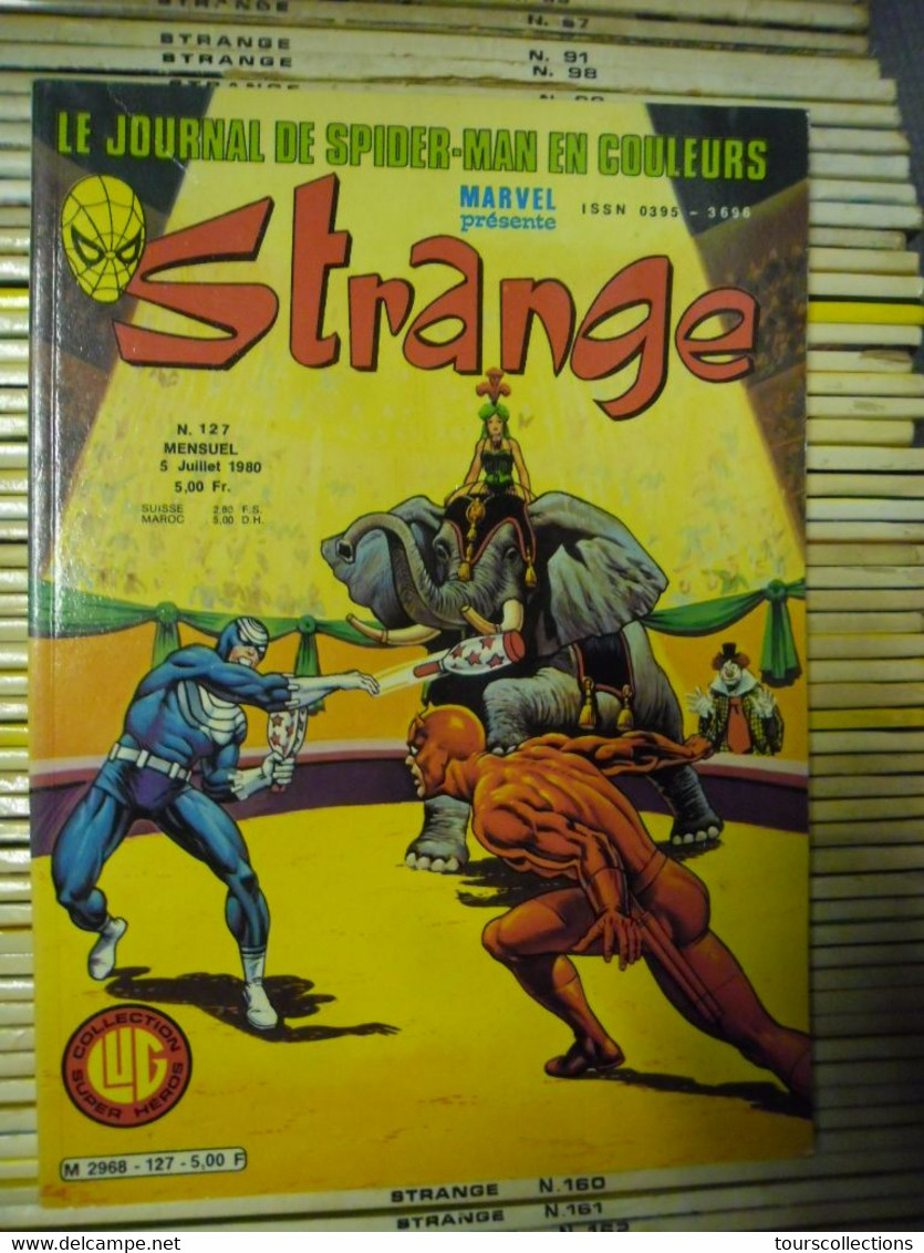 Le Journal De Spider-Man Strange N° 127 Juillet 1980 Collection LUG Super Héros Marvel - Strange