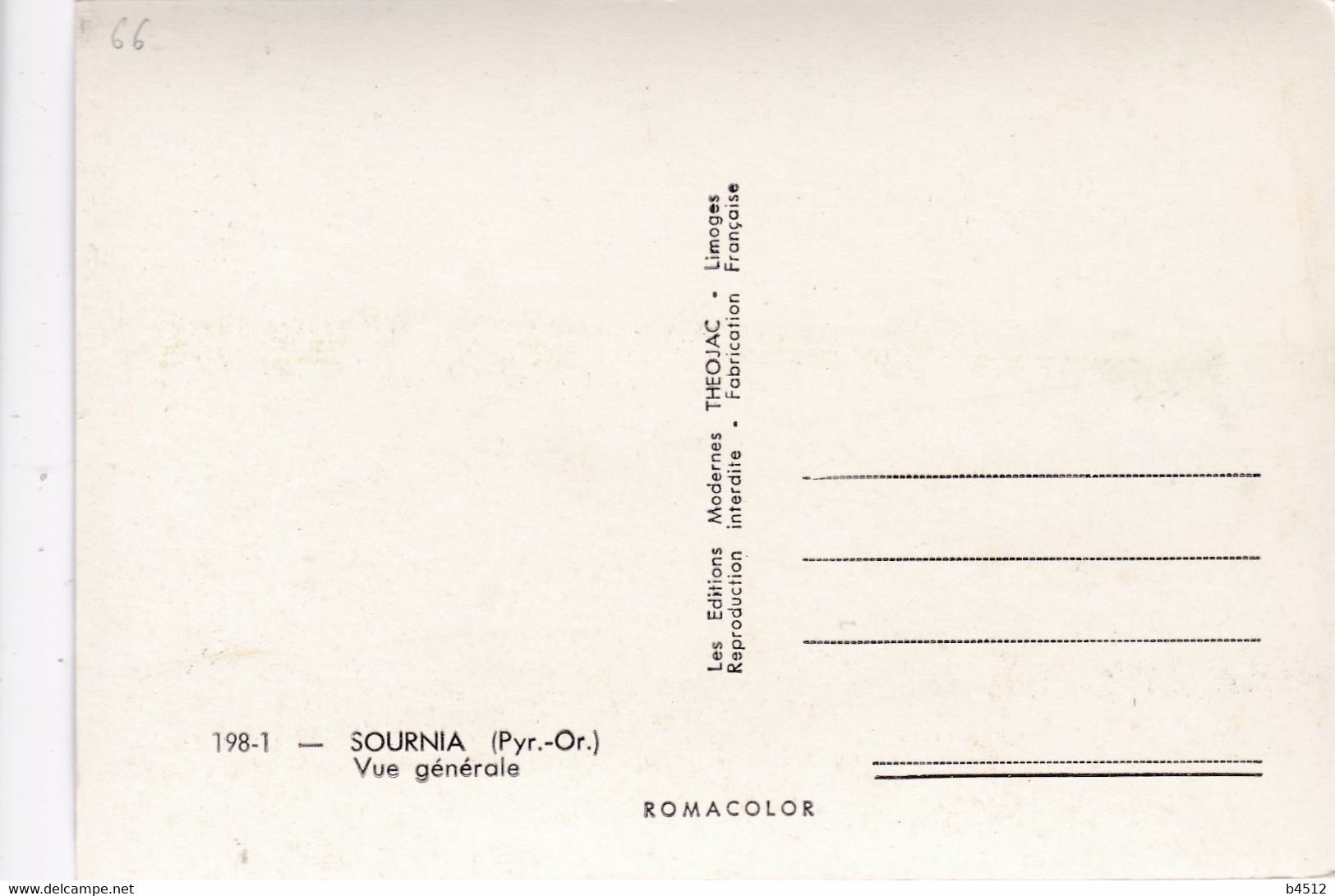 66 SOURNIA Vue Générale - Sournia