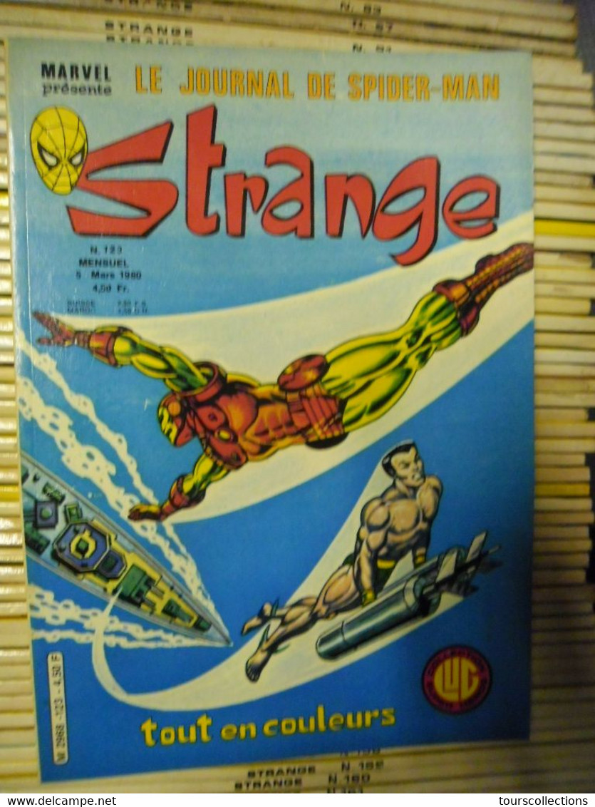 Le Journal De Spider-Man Strange N° 123 Mars 1980 Collection LUG Super Héros Marvel - Strange