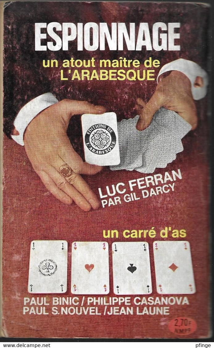 Massacres à Gogo Par Paul S. Nouvel - Espionnage L'Arabesque N°293, 1963 - Couverture : Jef De Wulf - Editions De L'Arabesque