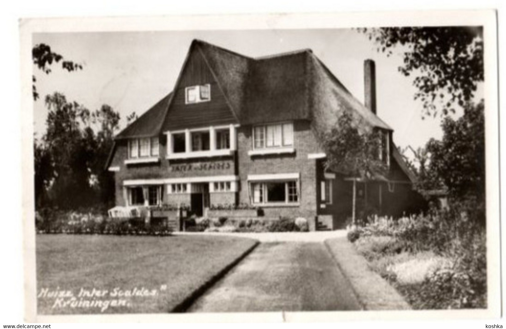 KRUININGEN - Huize Inter Scaldes - 1949 - Kruiningen