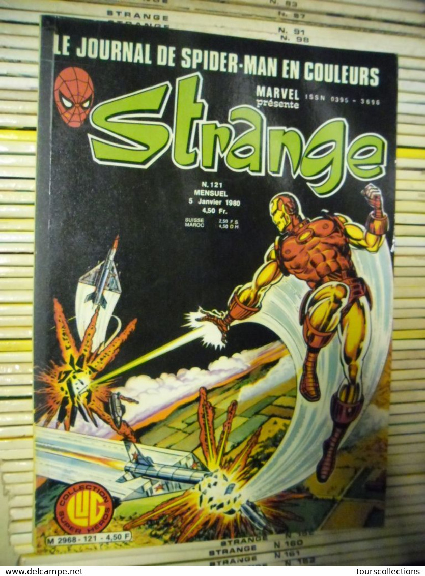 Le Journal De Spider-Man Strange N° 121  Janvier 1980 Collection LUG Super Héros Marvel - Strange