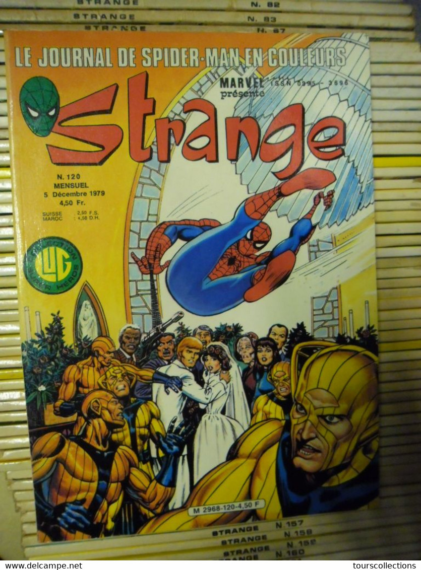 Le Journal De Spider-Man Strange N° 120 Décembre 1979 Collection LUG Super Héros Marvel - Strange