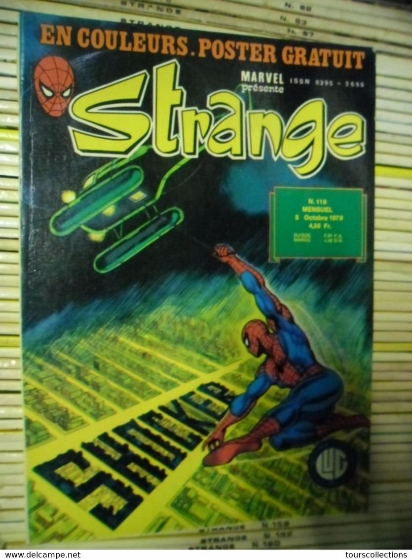 Le Journal De Spider-Man Strange N° 118 Octobre 1979 Collection LUG Super Héros Marvel - Strange