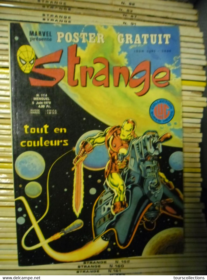 Le Journal De Spider-Man Strange N° 114 Juin 1979 Collection LUG Super Héros Marvel - Strange