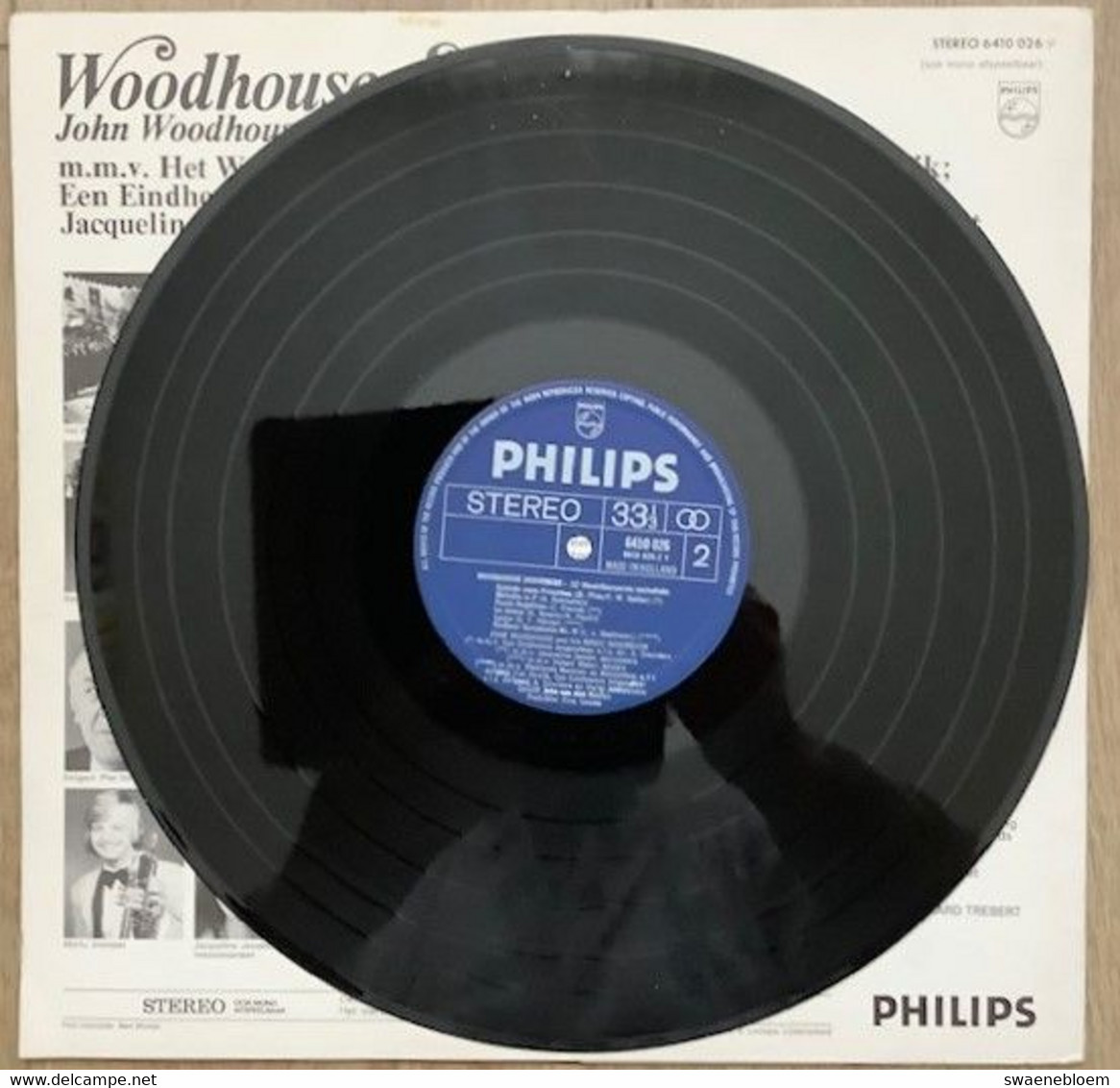 LP.- JOHN WOODHOUSE SOUVENIRS. JOHN WOODHOUSE And HIS MAGIC ACCORDION Met Het Westlands Mannen- En Meisjeskoor. - Hit-Compilations