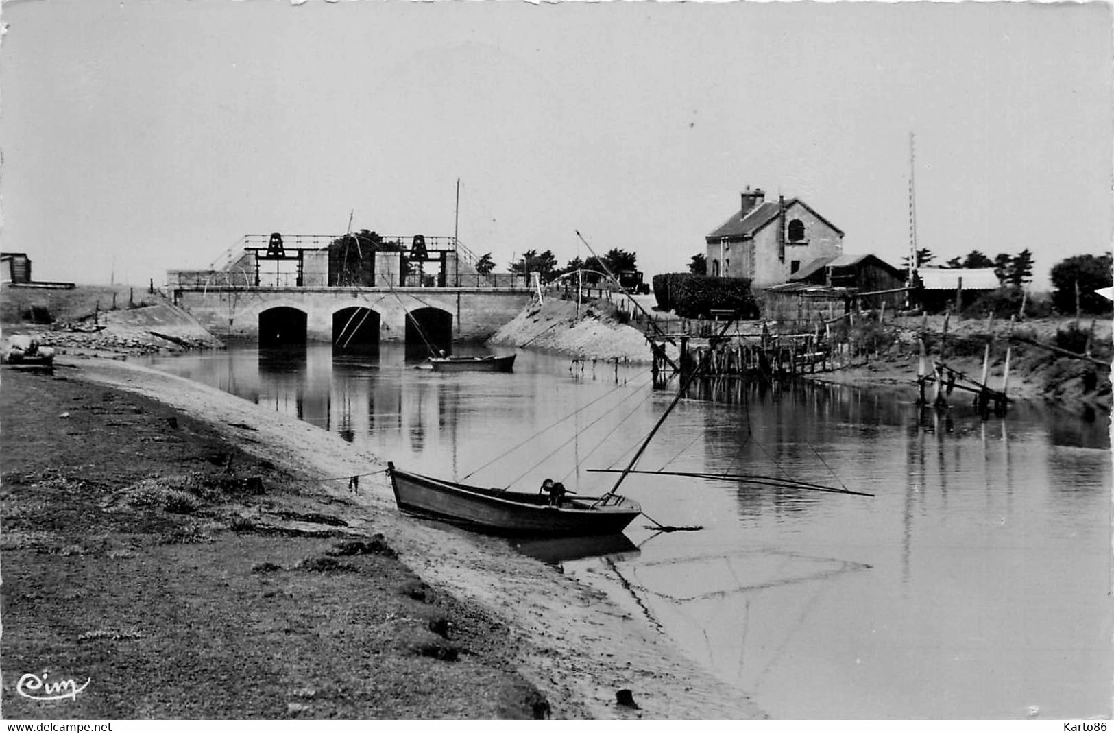 Bourgneuf En Retz * écluse Du Collet * Pêcherie - Bourgneuf-en-Retz