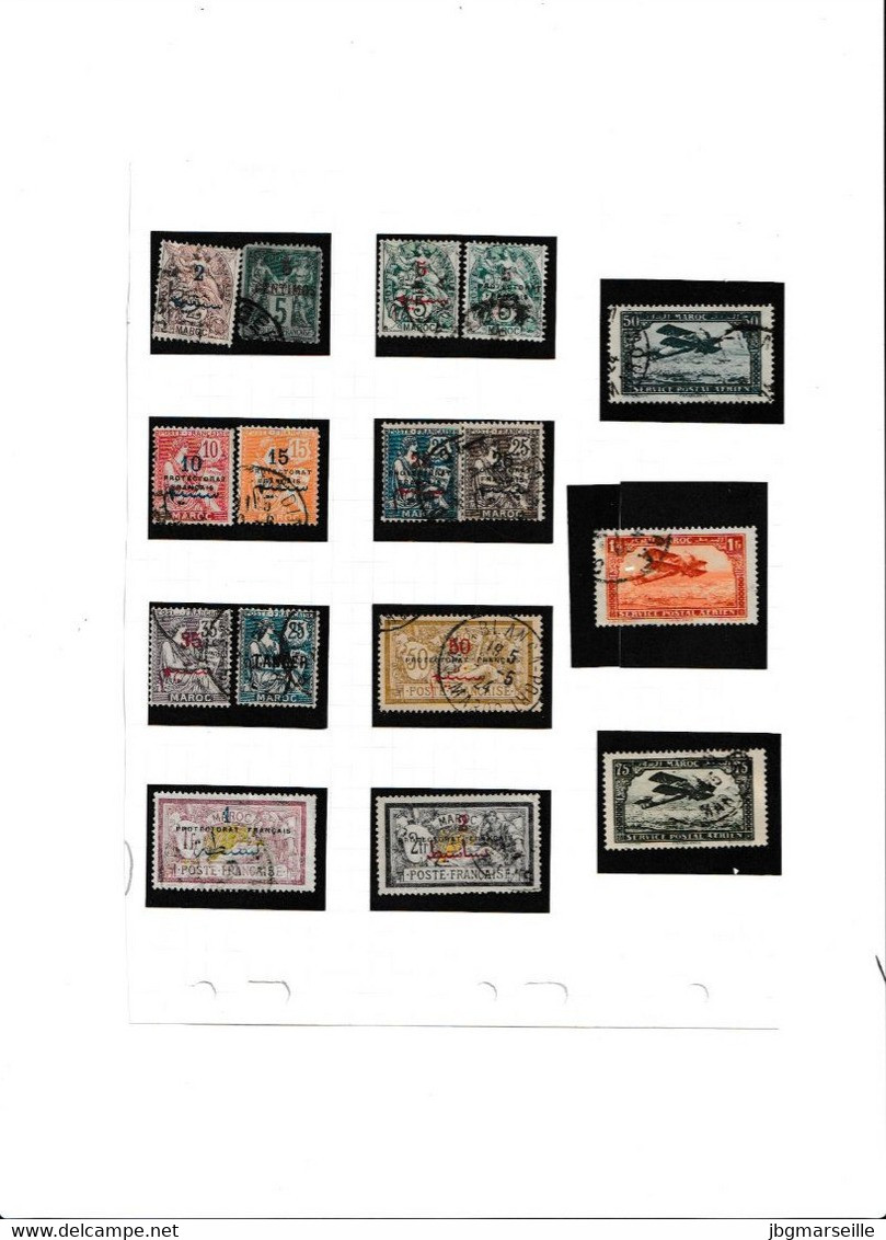 Lot De 50 Timbres Anciens Du MAROC......à Regarder De Près........à Voir - Sonstige & Ohne Zuordnung