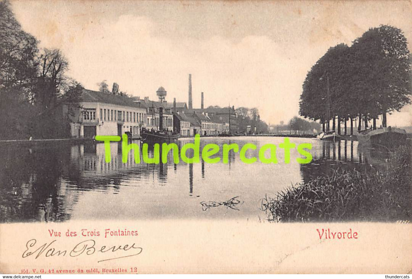 CPA VILVOORDE VILVORDE VUE DES TROIS FONTAINES - Vilvoorde