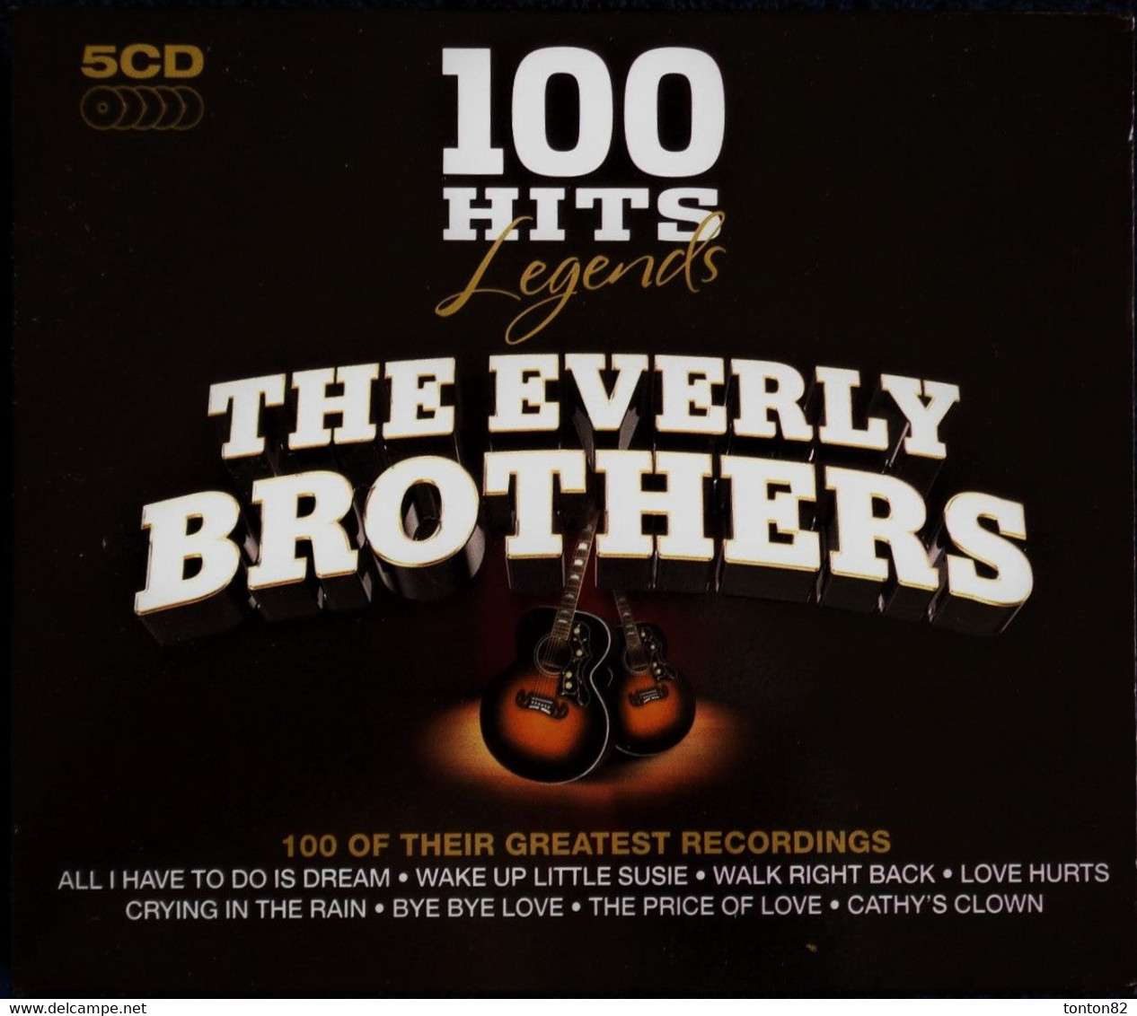 The Everly Brothers - Coffret De 5 CD - 100 Titres . - Country & Folk