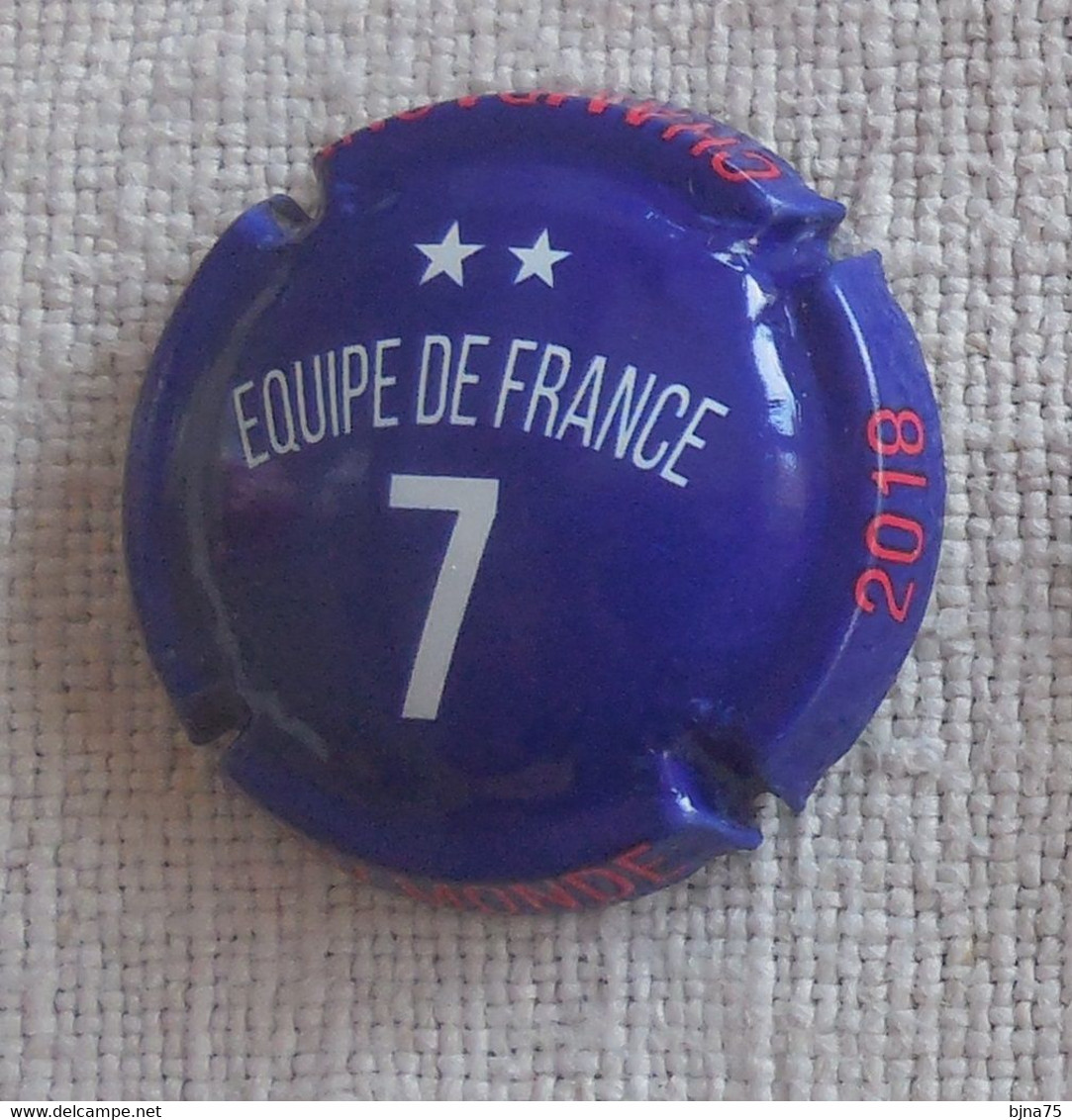 CAPSULE De Champagne Générique Champions Du Monde 2018 (Foot Coupe) - Equipe De France N° 7 - Gosset