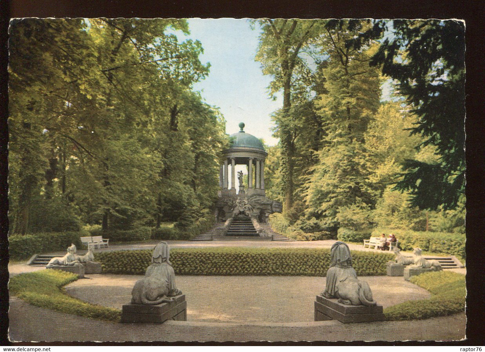 CPM Non écrite Allemagne Deutschlands Schönster Schlossgarten Apollo Tempel - Schwetzingen