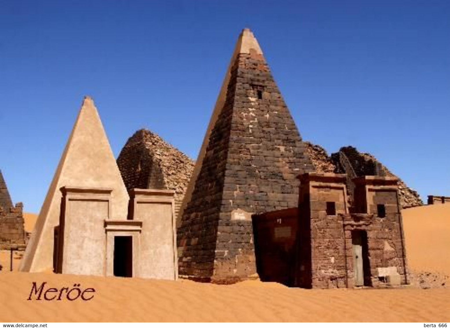 Sudan Meroe Pyramids UNESCO New Postcard - Sudán