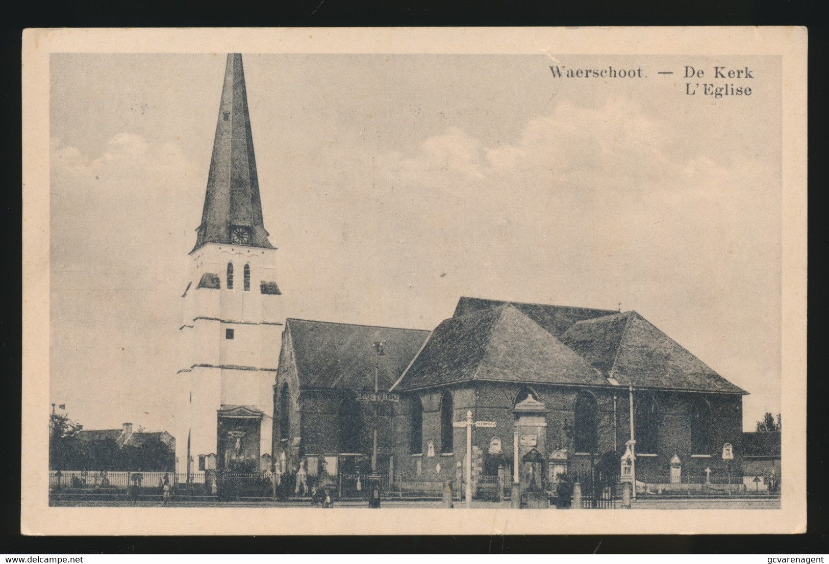 WAARSCHOOT  DE KERK - Waarschoot