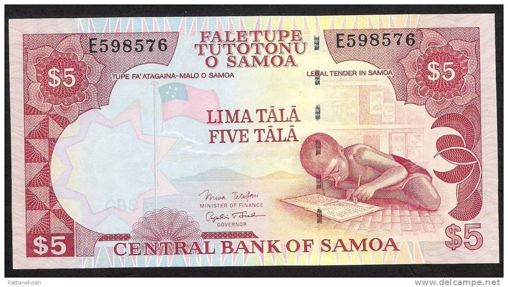 SAMOA   P33b   5   DOLLARS    2002    UNC. - Samoa