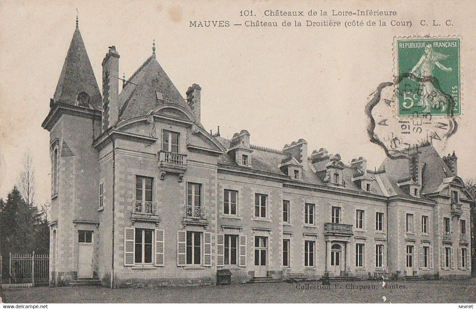 MAUVES. - Château De La Droitière (côté De La Cour) - Mauves-sur-Loire