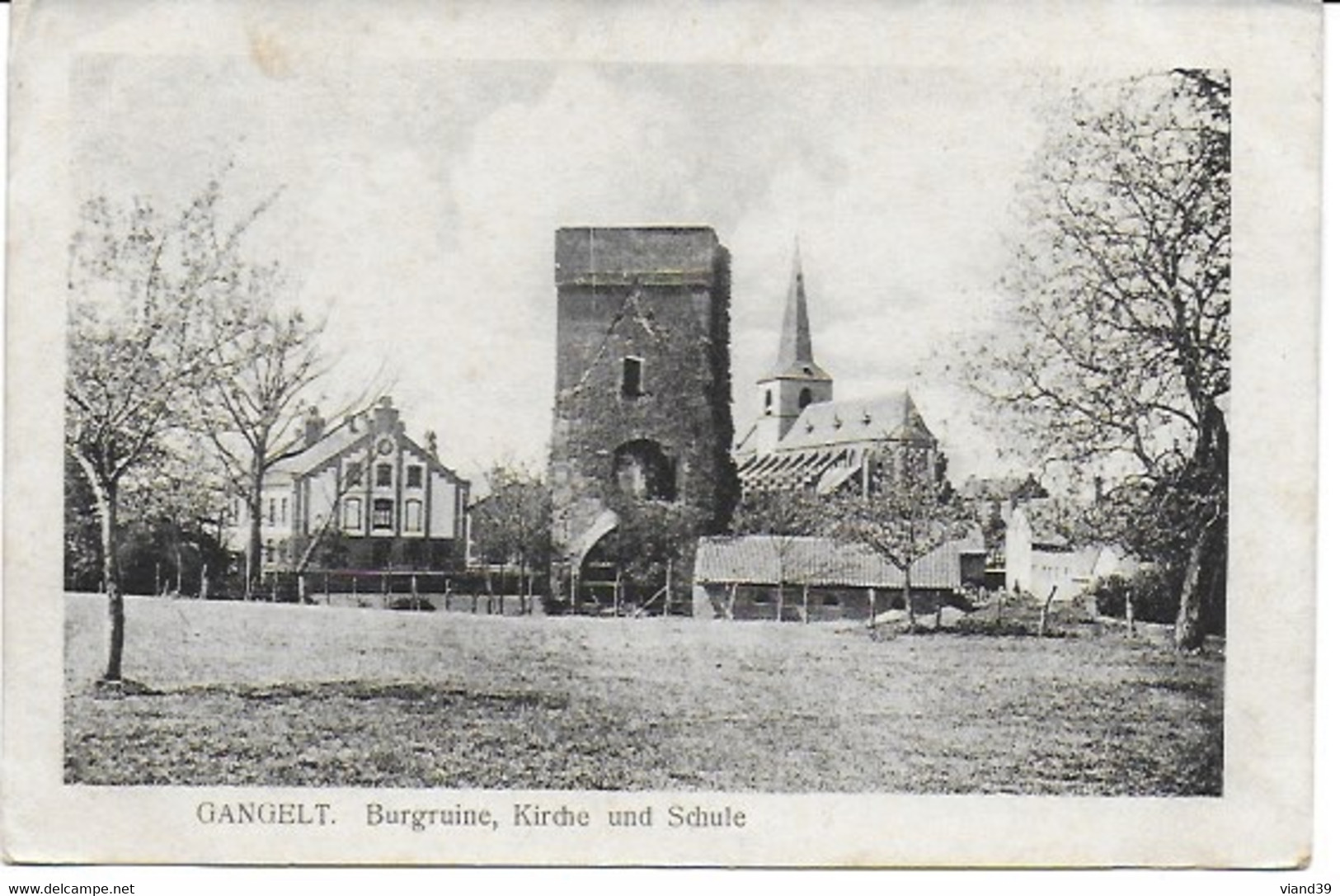 Ganglet - Burgruine, Kirche Und Schule - Heinsberg