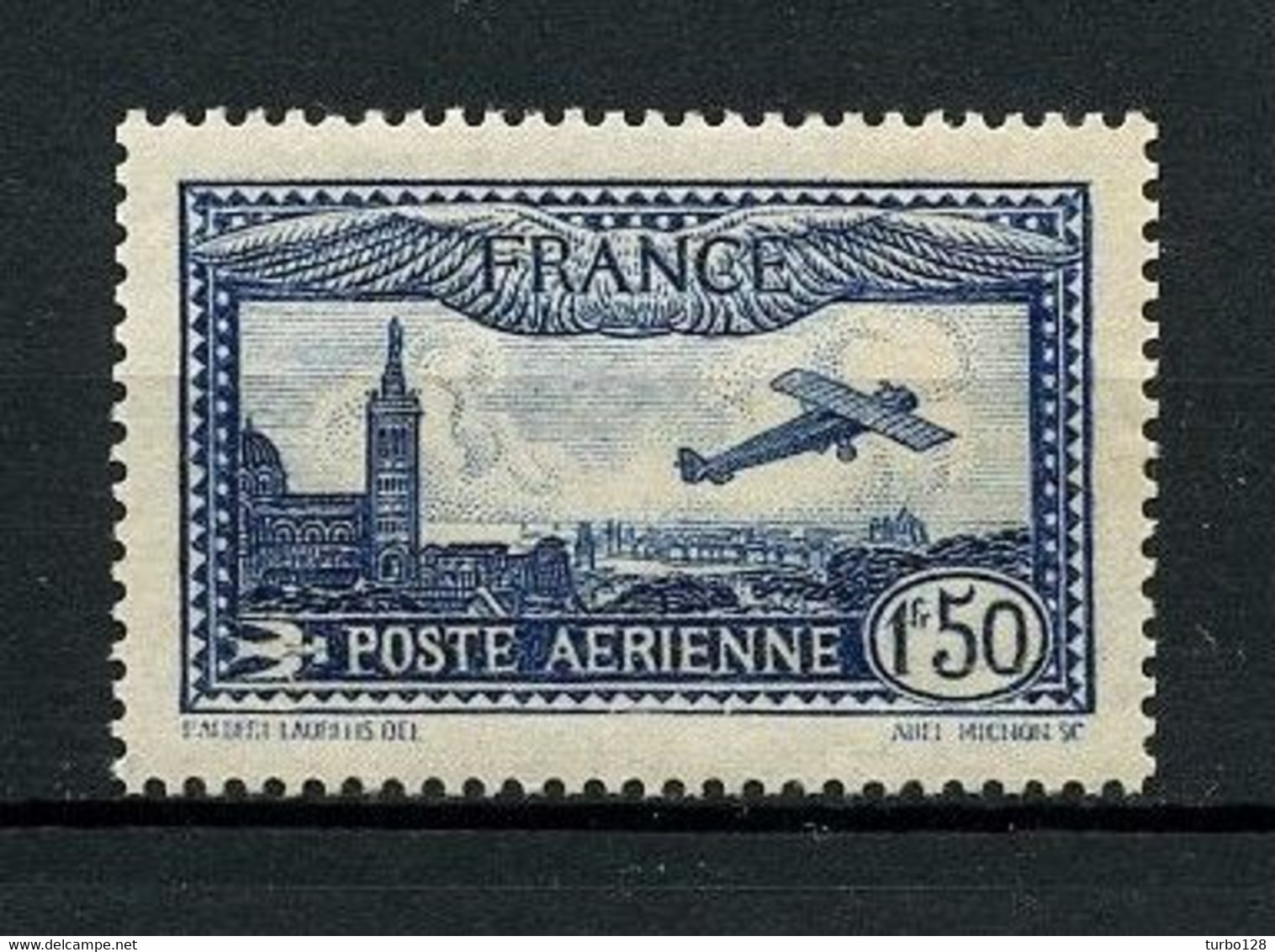 FRANCE 1930 PA N° 6 ** Neuf MNH LUXE C 47 € Avions Survolant Marseille Planes Transports - 1927-1959 Ungebraucht