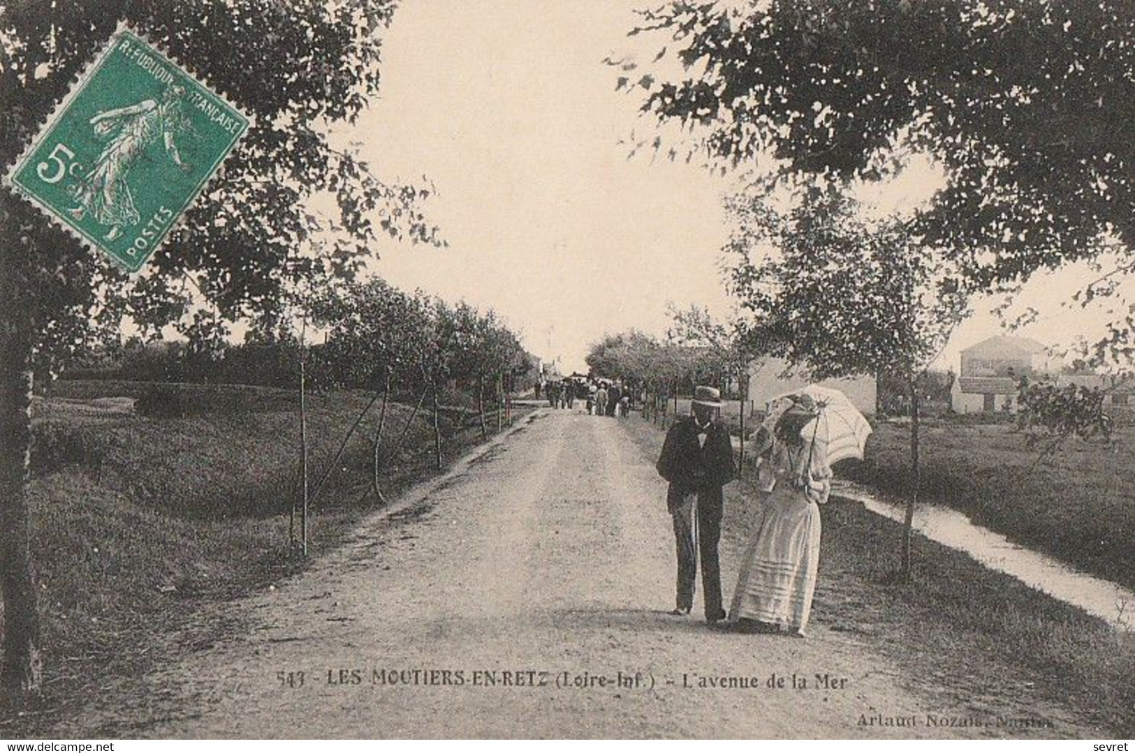 LES MOUTIERS EN RETZ. - L'Avenue De La Mer - Les Moutiers-en-Retz