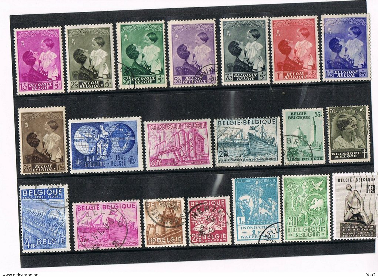 Lot Gestempelde En Ongestempelde Postzegels - Collections