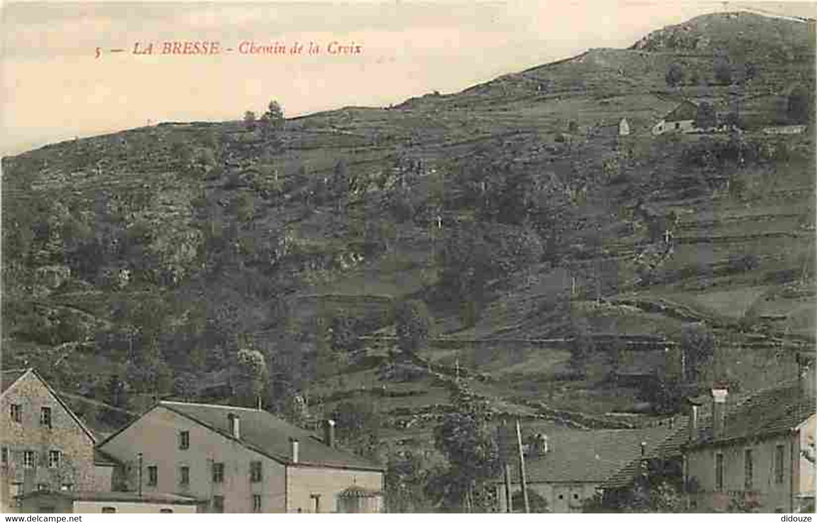 88 - La Bresse - Chemin De La Croix - Voyagée En 1914 - CPA - Voir Scans Recto-Verso - Autres & Non Classés