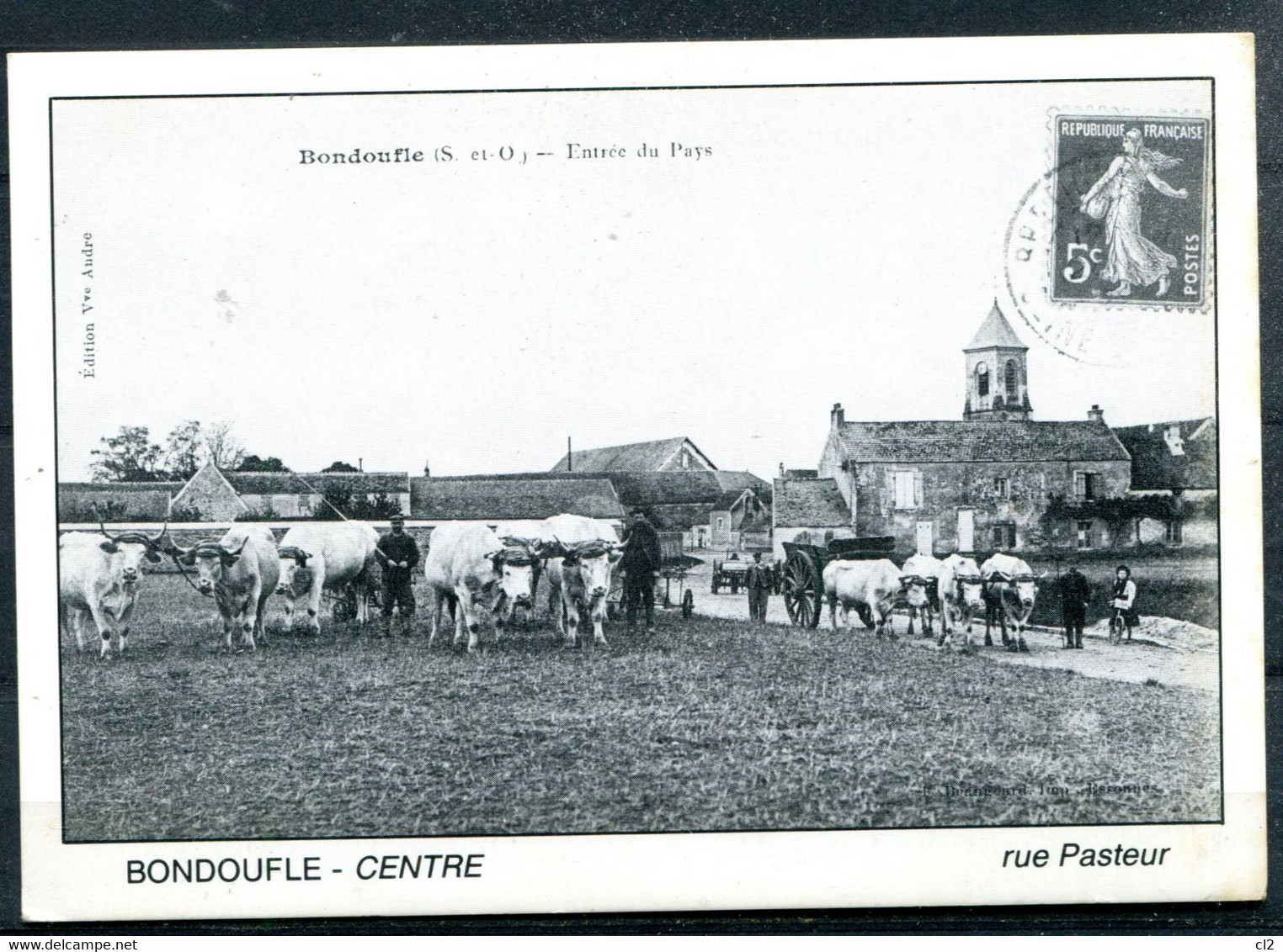 BONDOUFLE - Entrée Du Pays (reproduction) - Bondoufle